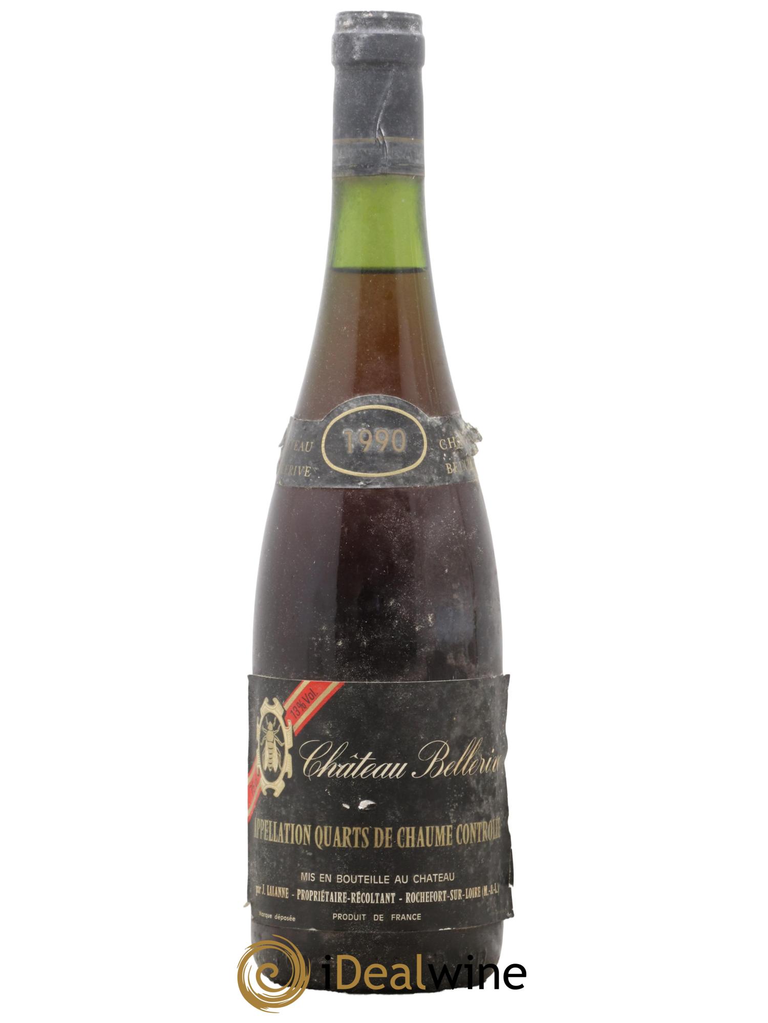 Quarts de Chaume Chateau de Bellerive 1990 - Lotto di 1 bottiglia - 0