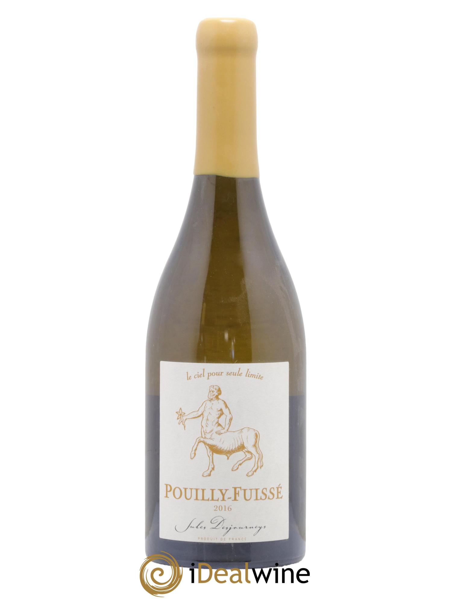Pouilly-Fuissé Jules Desjourneys 2016 - Lot de 1 bouteille - 0