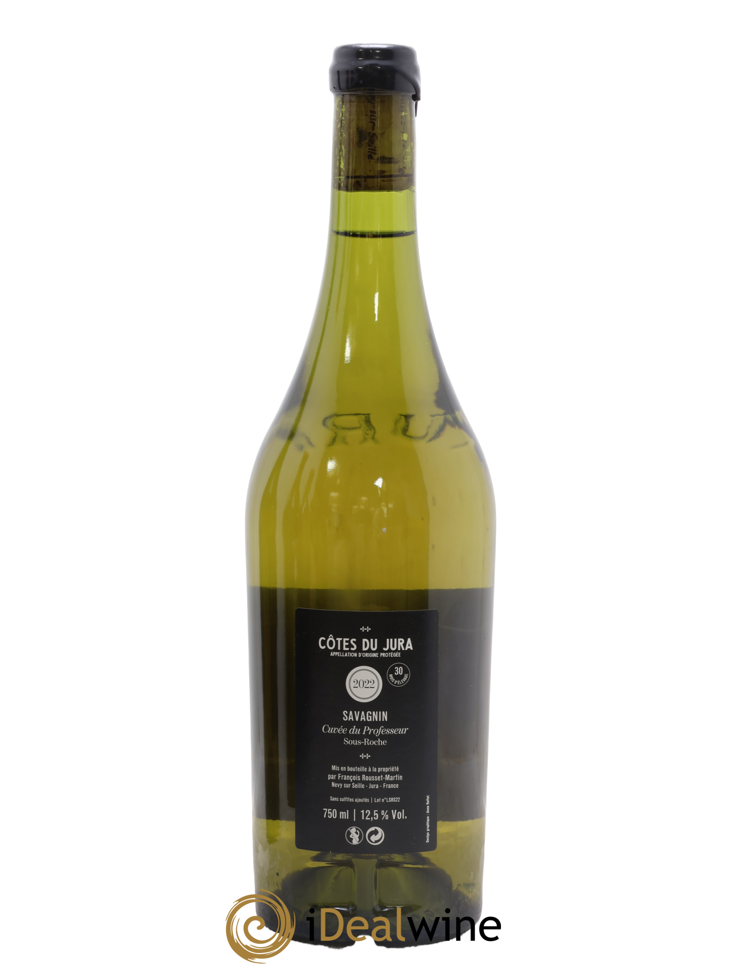 Côtes du Jura Savagnin Cuvée du Professeur François Rousset Martin 2022 - Lot of 1 bottle - 1