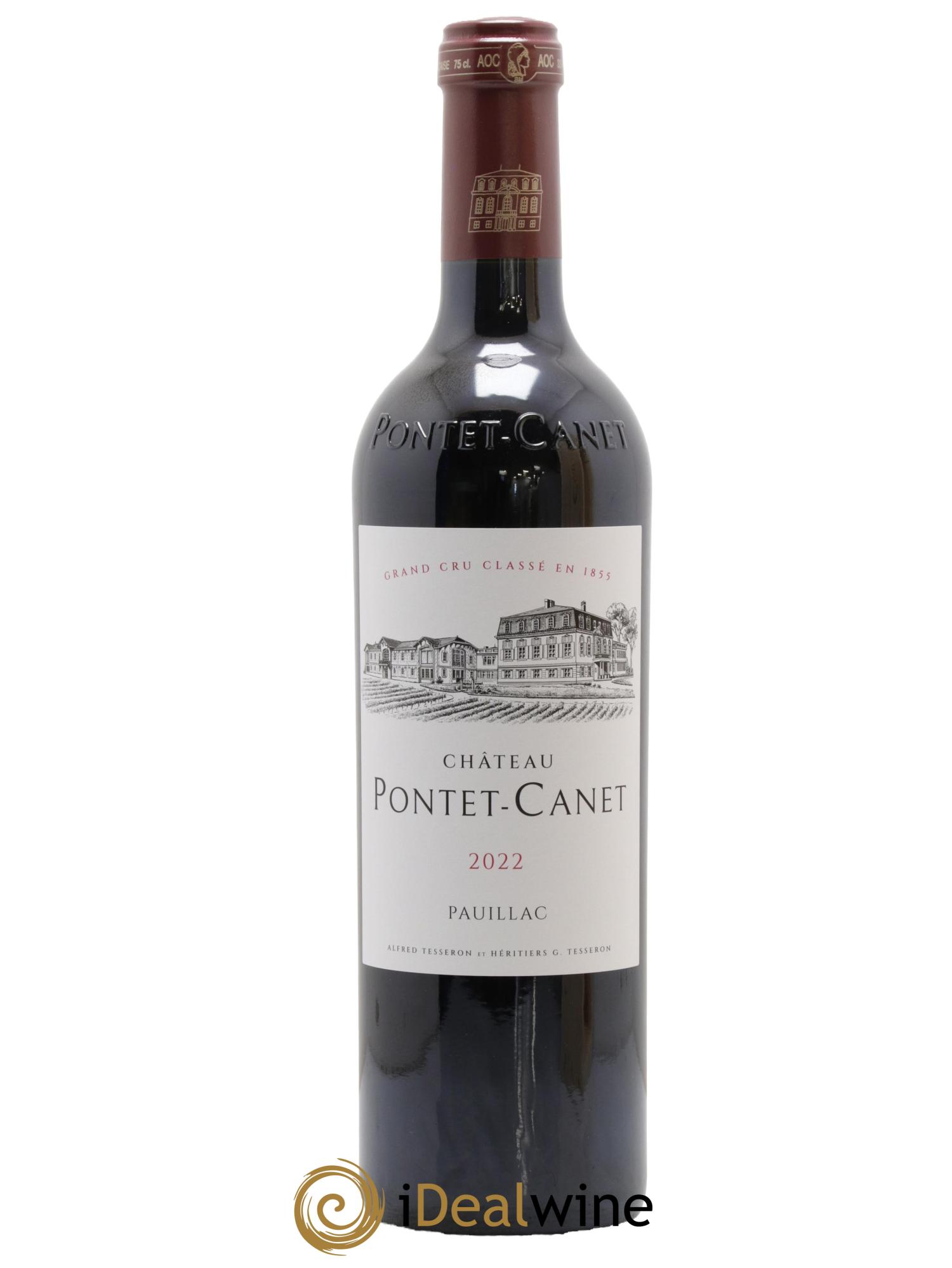 Château Pontet Canet 5ème Grand Cru Classé 2022 - Posten von 1 Flasche - 1