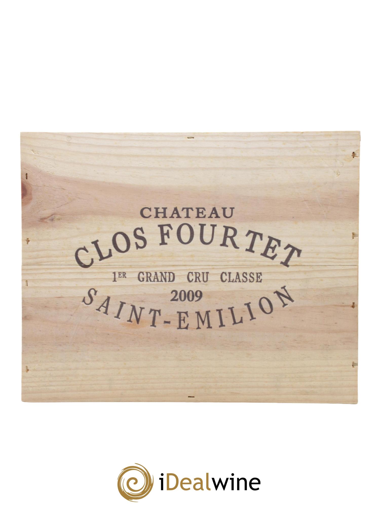 Clos Fourtet 1er Grand Cru Classé B 2009 - Lot of 3 bottles - 2