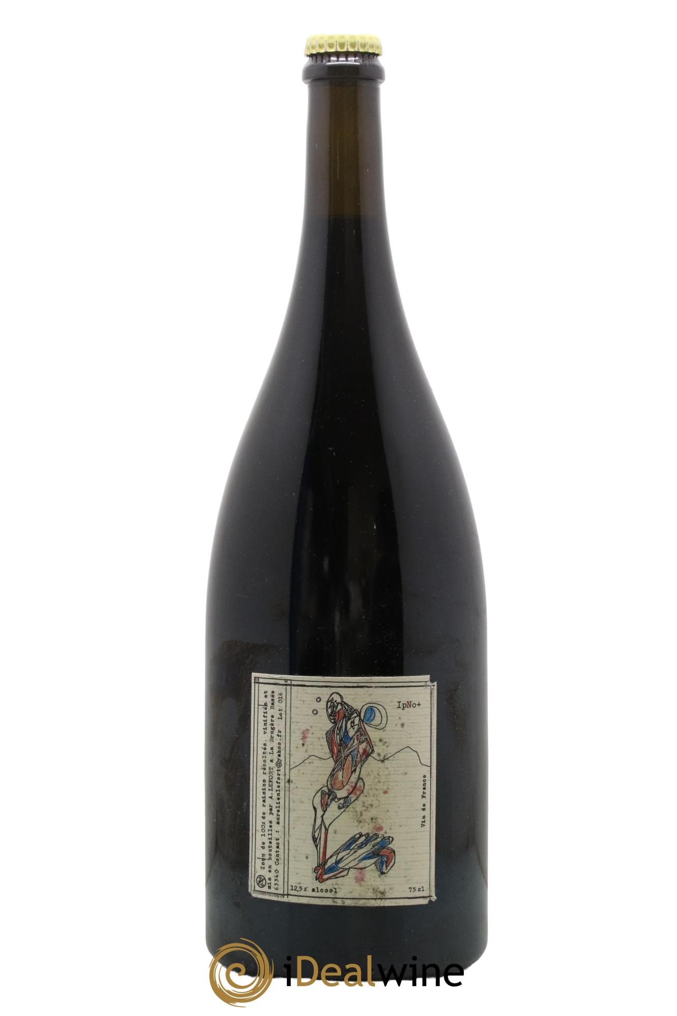 Vin de France Ipno + Aurélien Lefort 2016 - Lot de 1 magnum - 0
