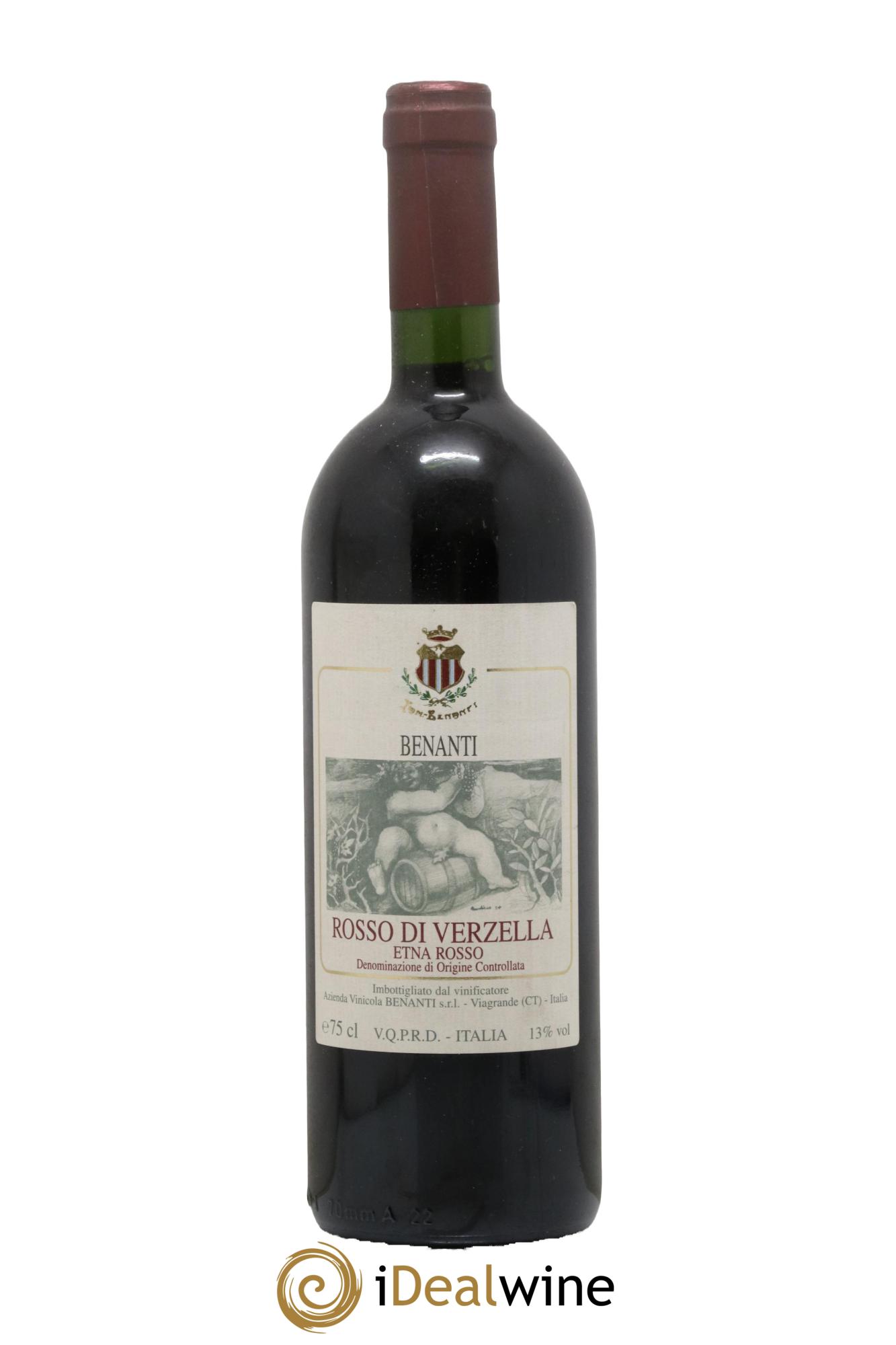 Italie Etna Rosso di Verzella Benanti 1997 - Lot de 1 bouteille - 0