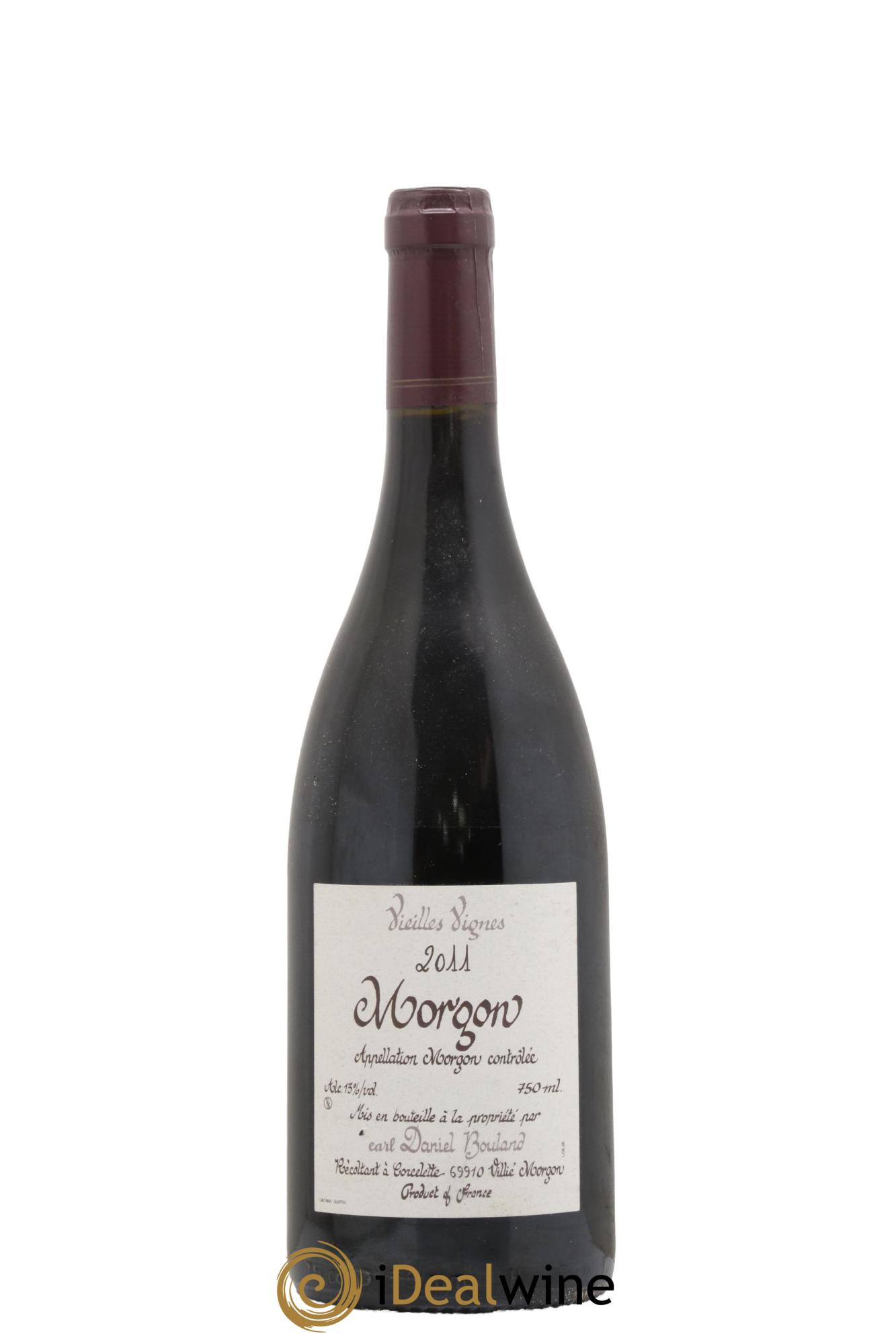 Morgon Vieilles Vignes Daniel Bouland (Domaine) 2011 - Lot de 1 bouteille - 0