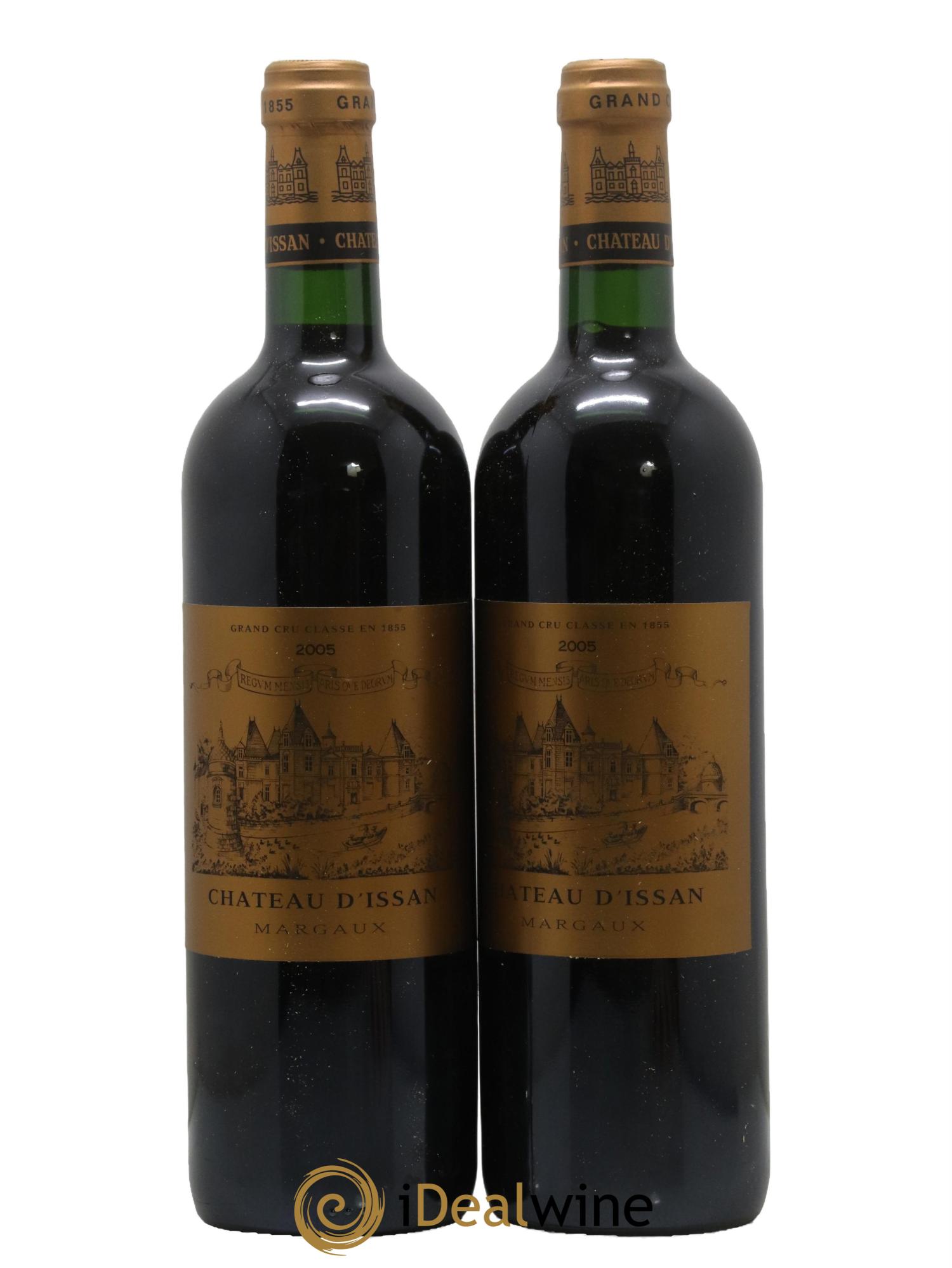 Château d'Issan 3ème Grand Cru Classé 2005 - Lotto di 2 bottiglie - 0