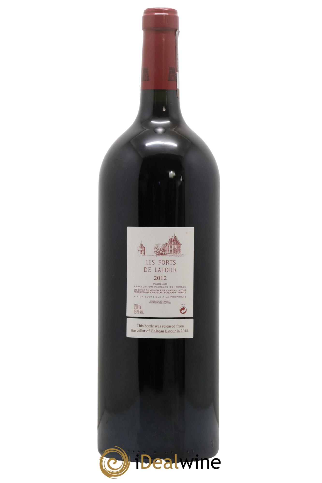 Les Forts de Latour Second Vin 2012 - Lot de 1 magnum - 1