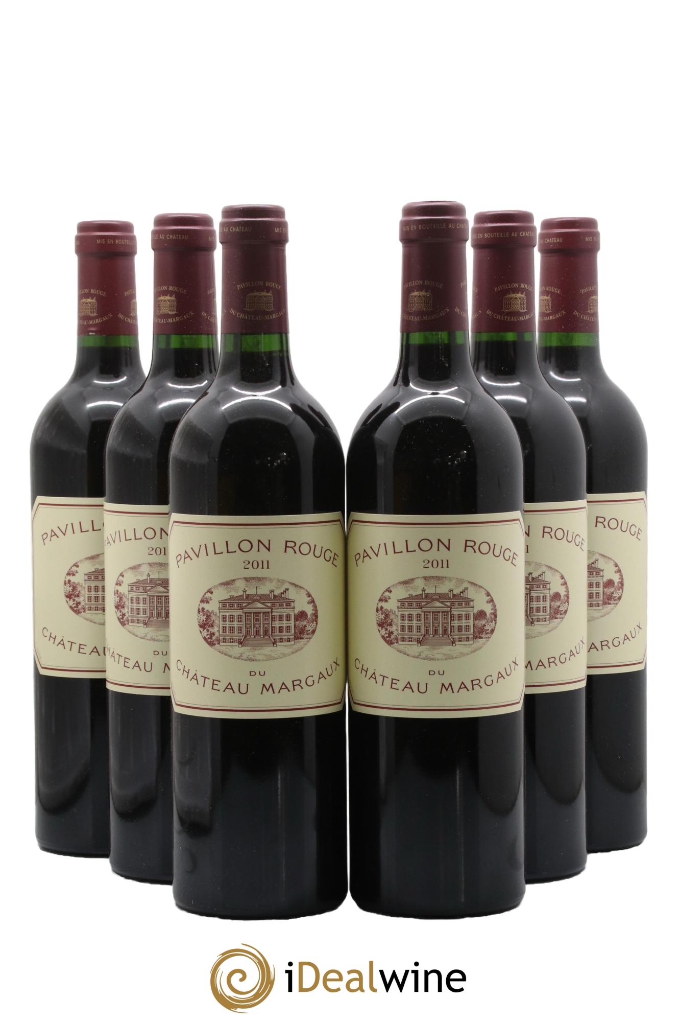 Pavillon Rouge du Château Margaux Second Vin 2011 - Lotto di 6 bottiglie - 0