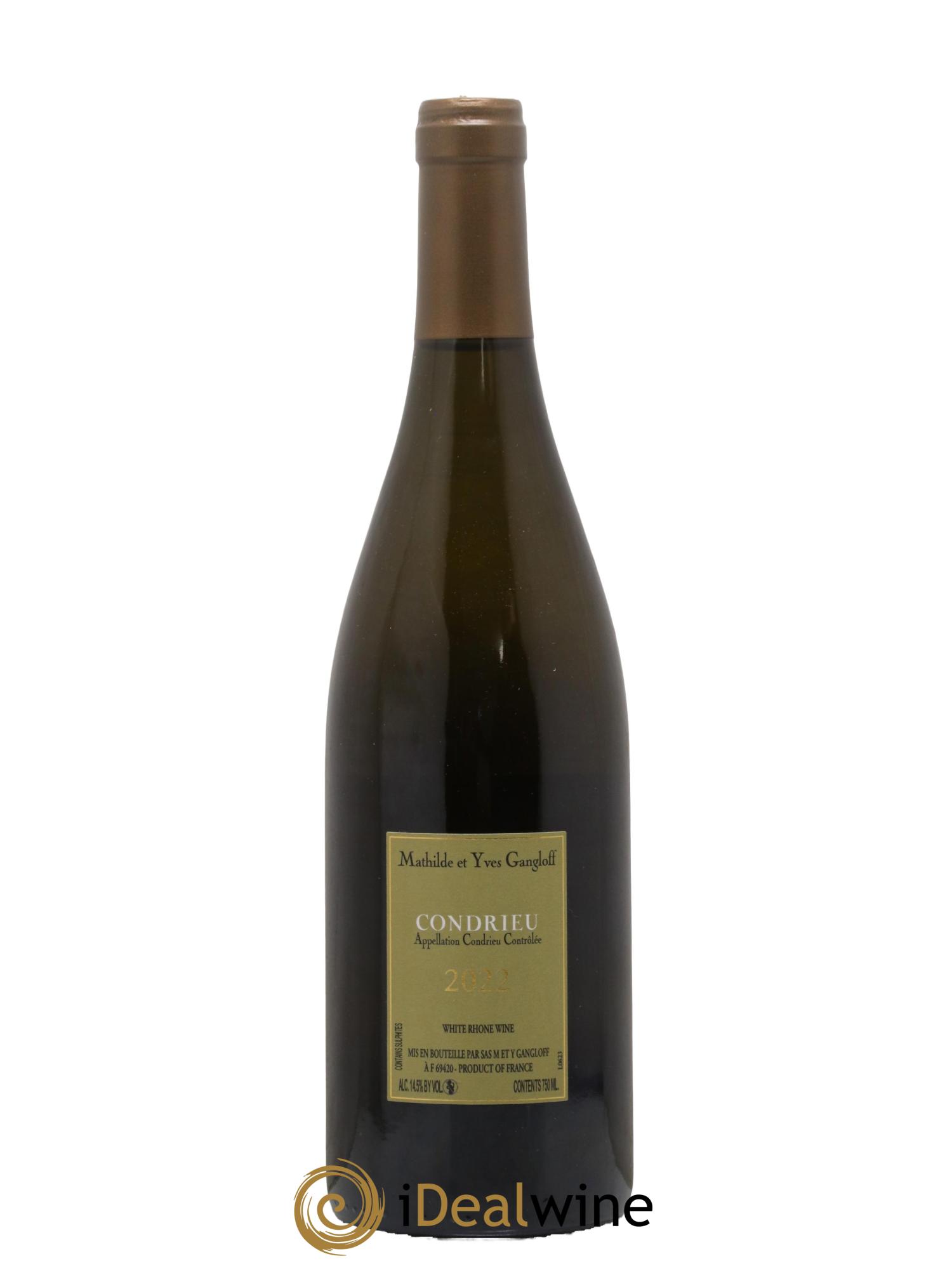 Condrieu Domaine Gangloff (Domaine) 2022 - Lot de 1 bouteille - 1