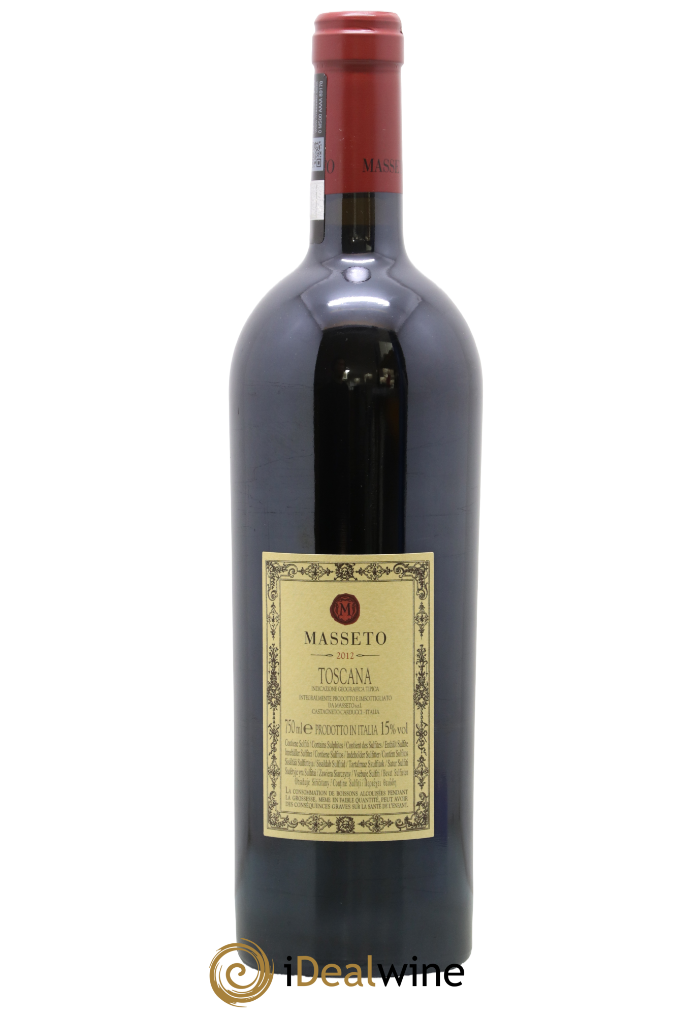 Toscana IGT Tenuta Dell'Ornellaia Masseto Frescobaldi 2012 - Lot of 1 bottle - 1