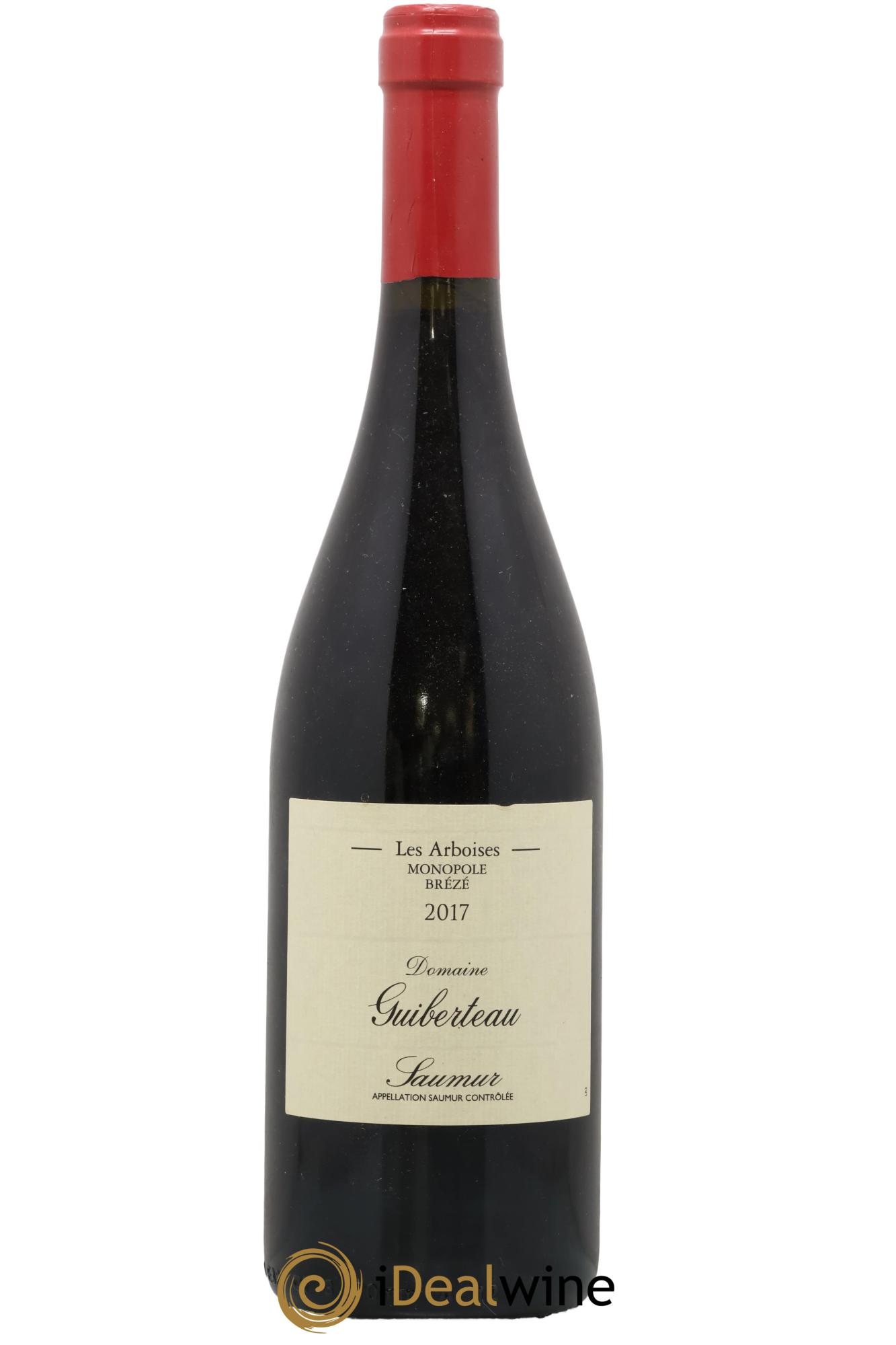 Saumur Les Arboises Domaine Guiberteau 2017 - Lote de 1 botella - 0