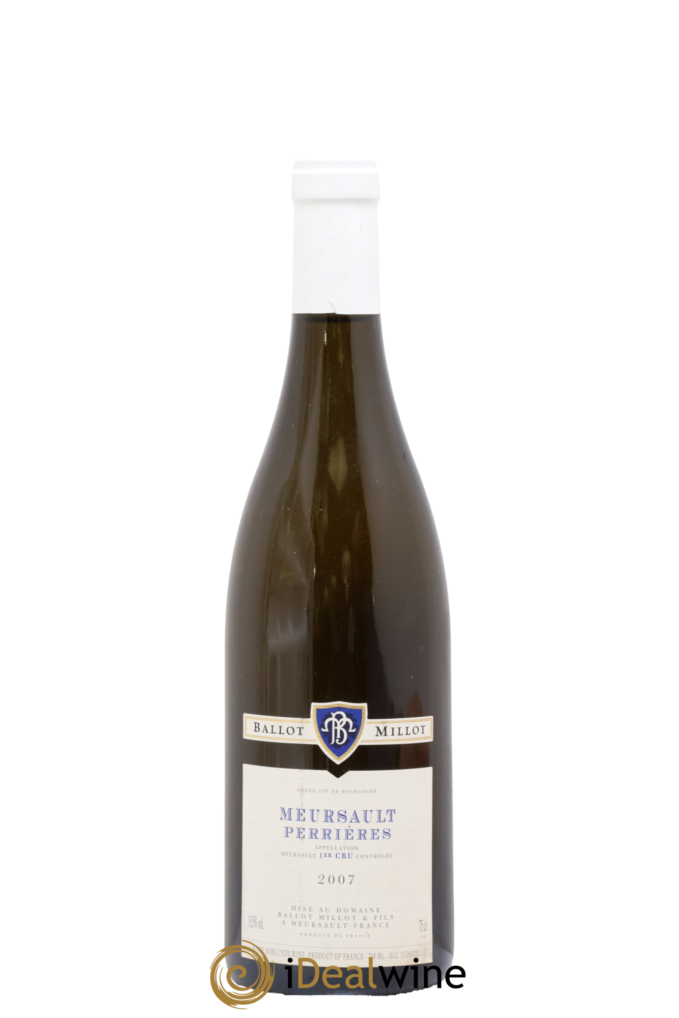 Meursault 1er Cru Perrières Ballot Millot 2007 - Posten von 1 Flasche - 0