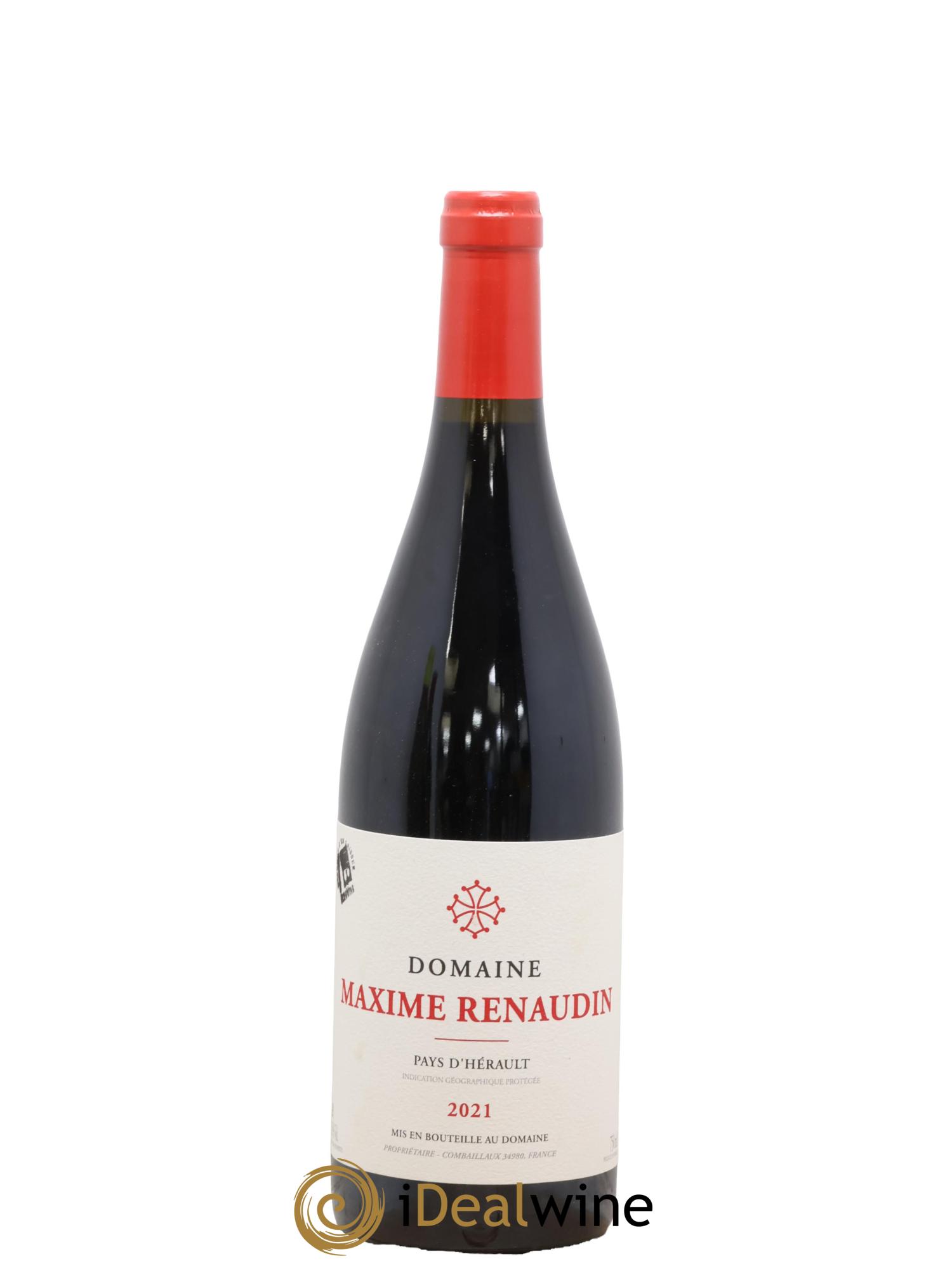 IGP Pays d'Hérault Maxime Renaudin  2021 - Lot of 1 bottle - 0