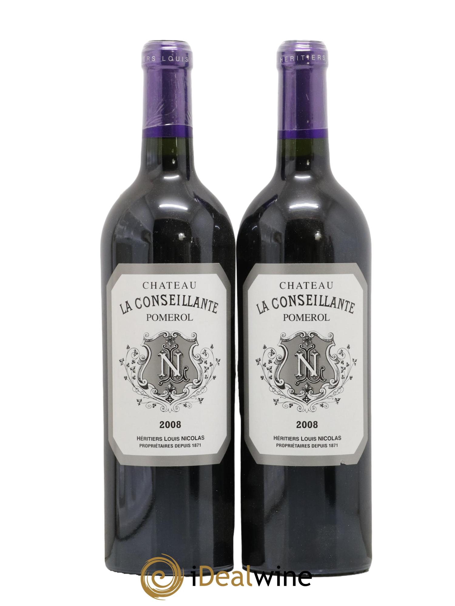Château la Conseillante 2008 - Lot de 2 bouteilles - 0