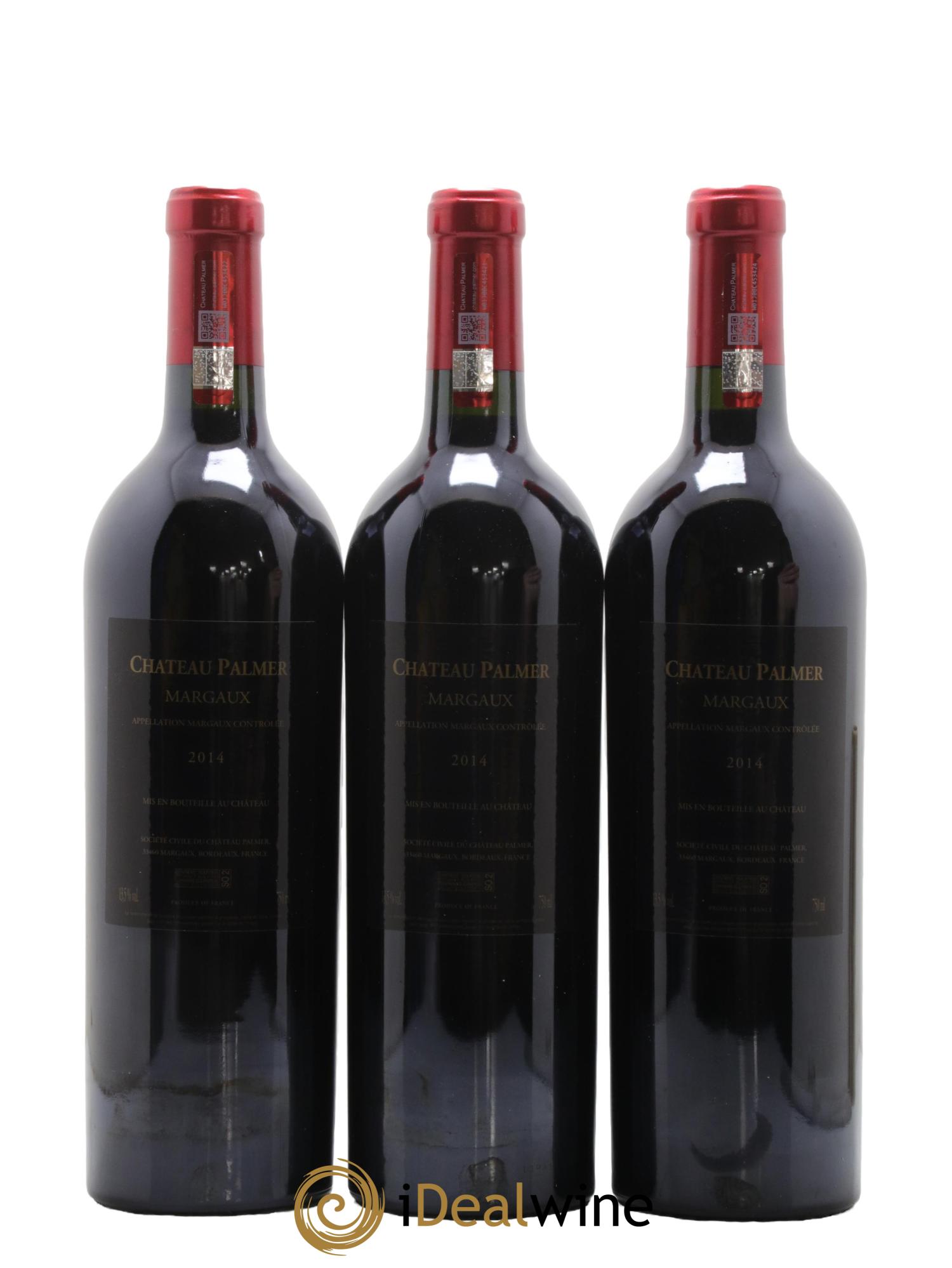 Château Palmer 3ème Grand Cru Classé 2014 - Lot de 6 bouteilles - 4