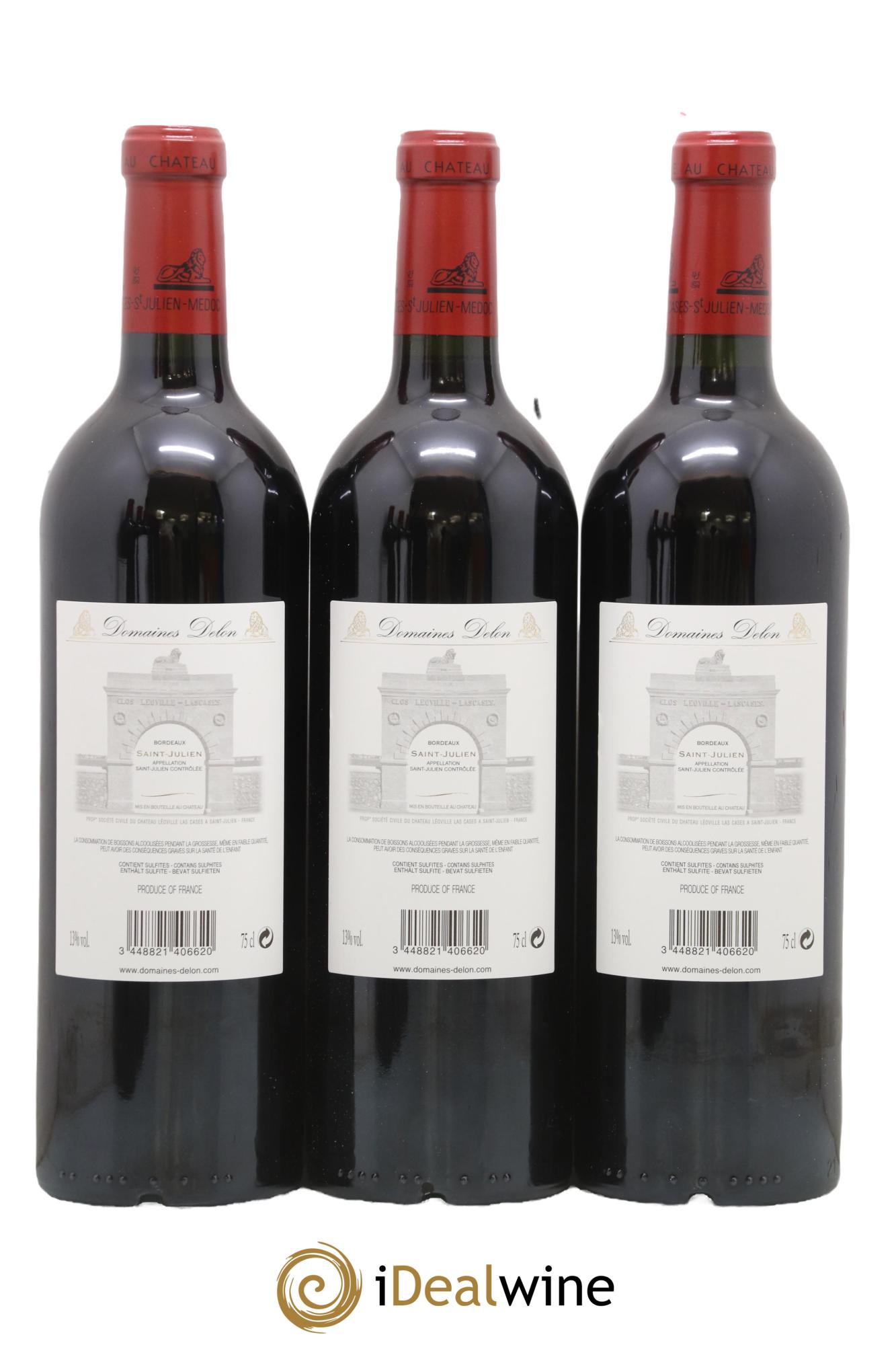 Château Léoville Las Cases 2ème Grand Cru Classé 2013 - Lot de 6 bouteilles - 2
