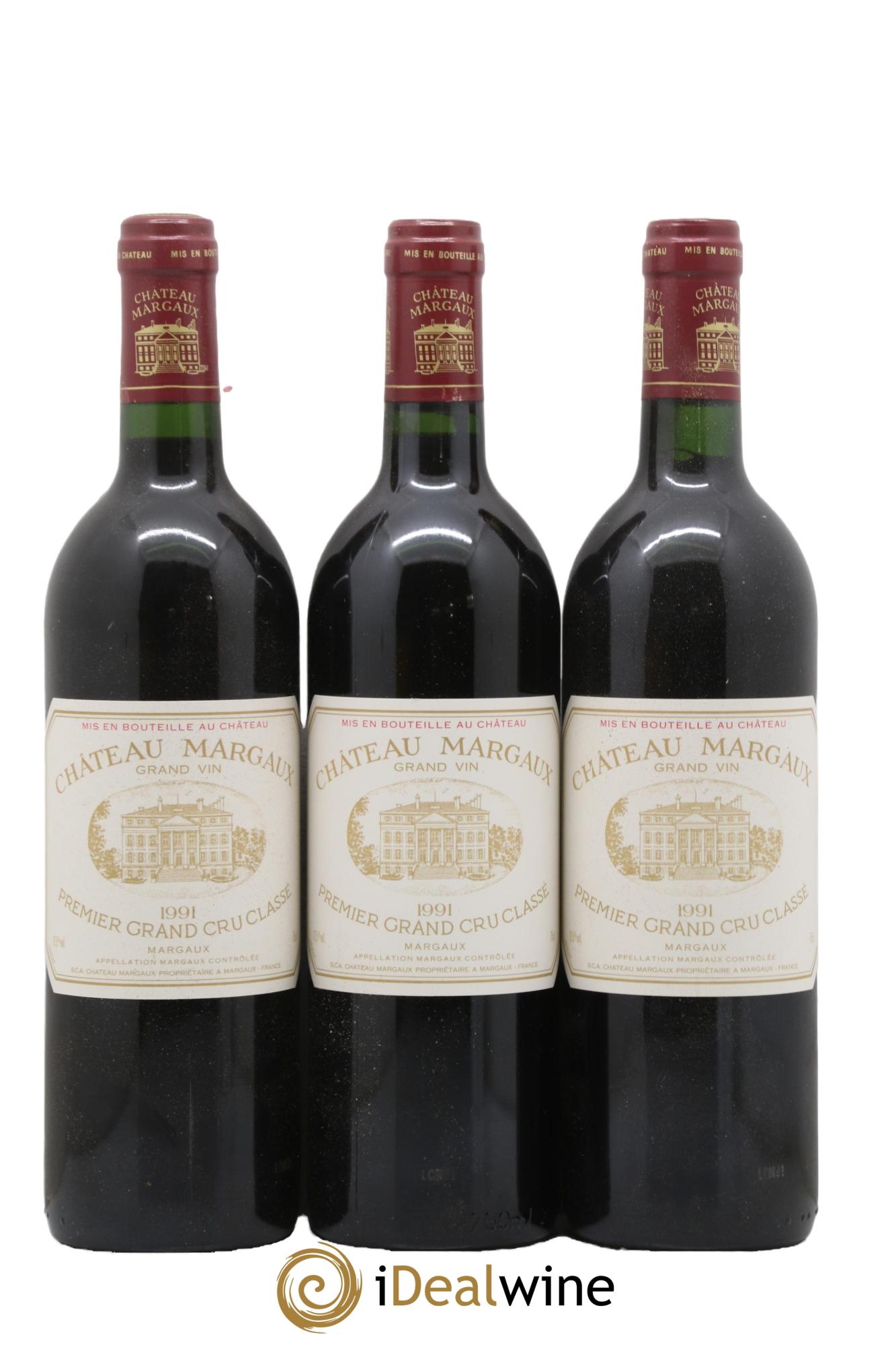 Château Margaux 1er Grand Cru Classé 1991 - Lot of 12 bottles - 4