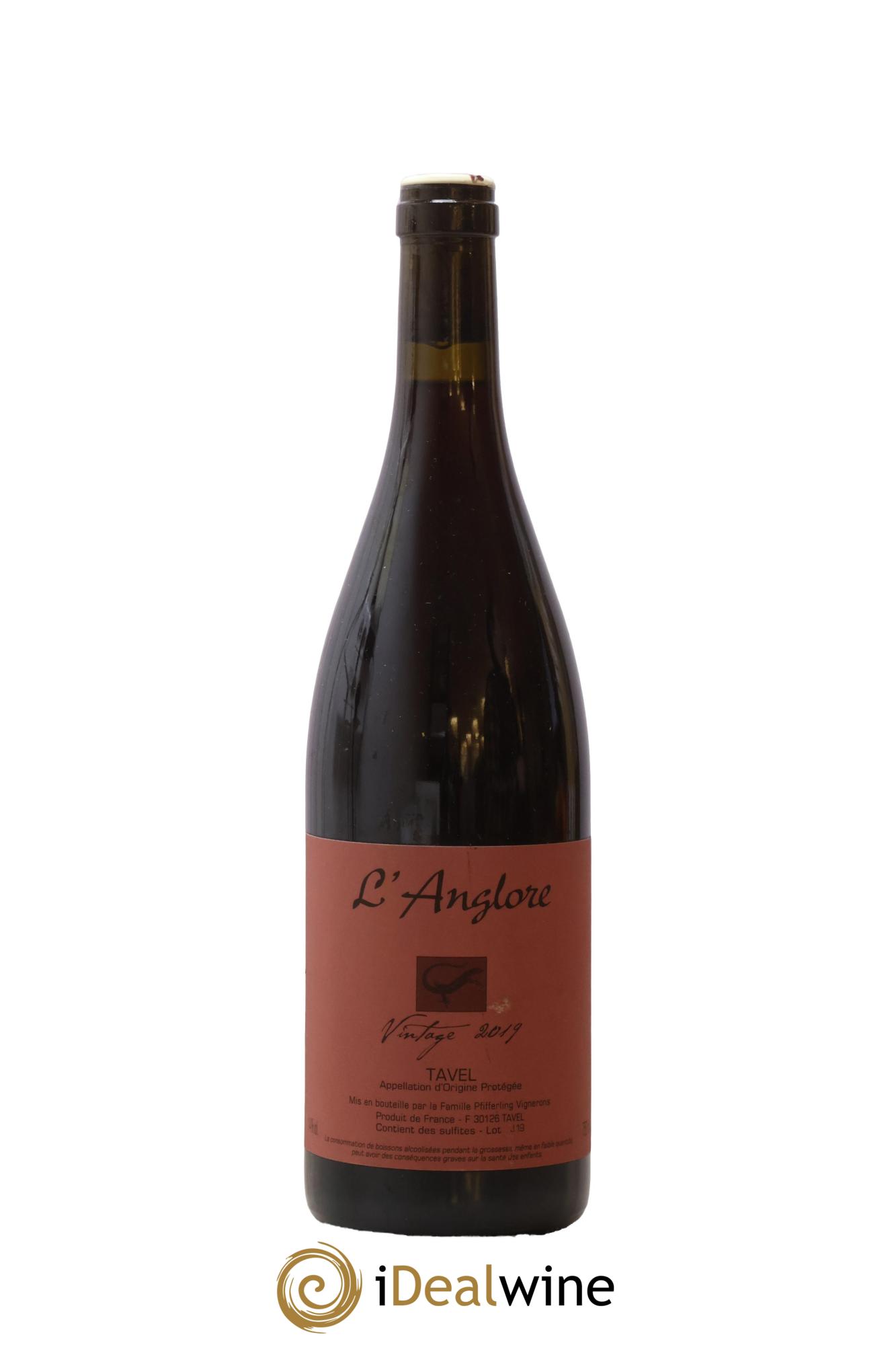 Tavel Vintage L'Anglore 2019 - Lot de 1 bouteille - 0