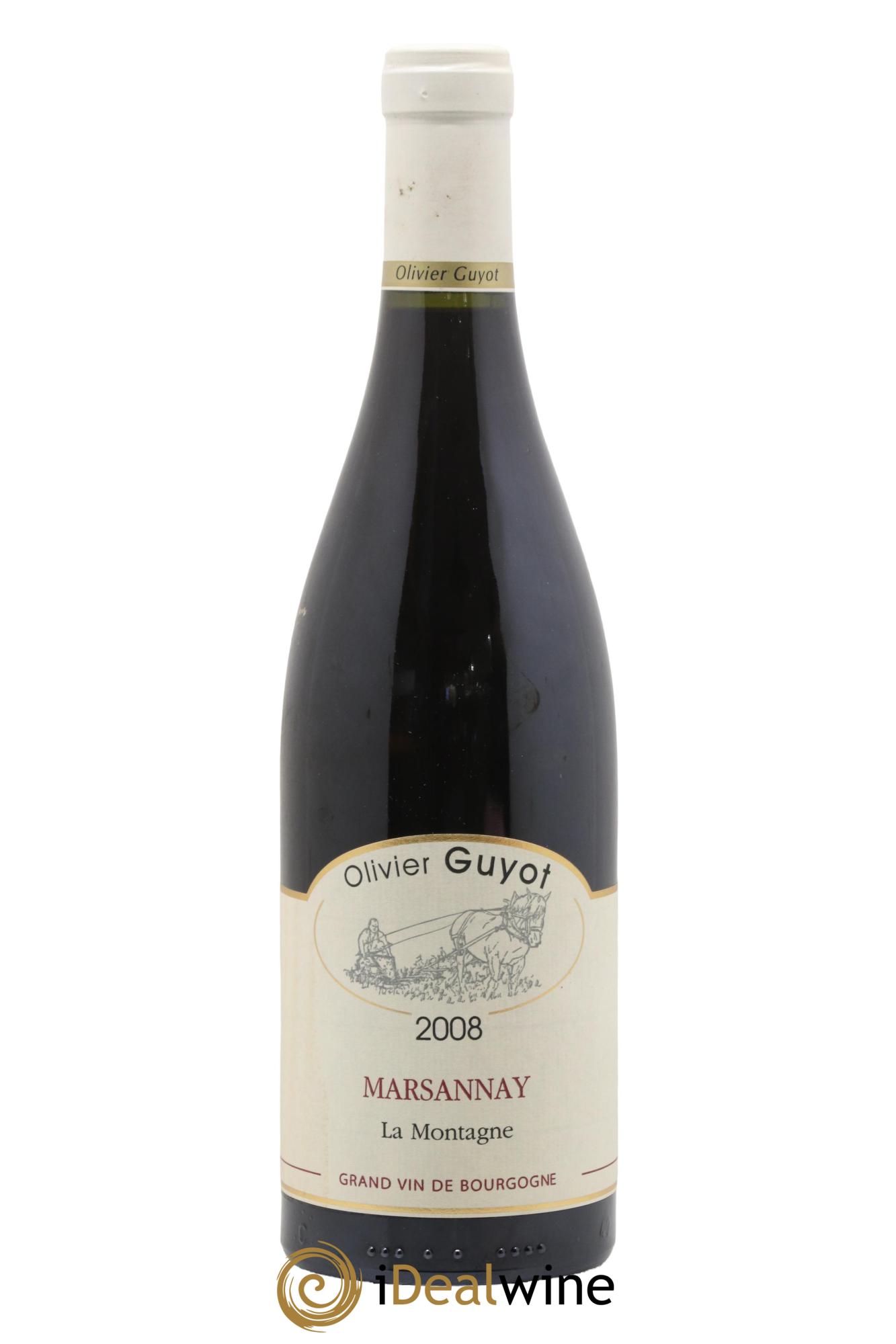 Marsannay La Montagne Olivier Guyot 2008 - Lot de 1 bouteille - 0