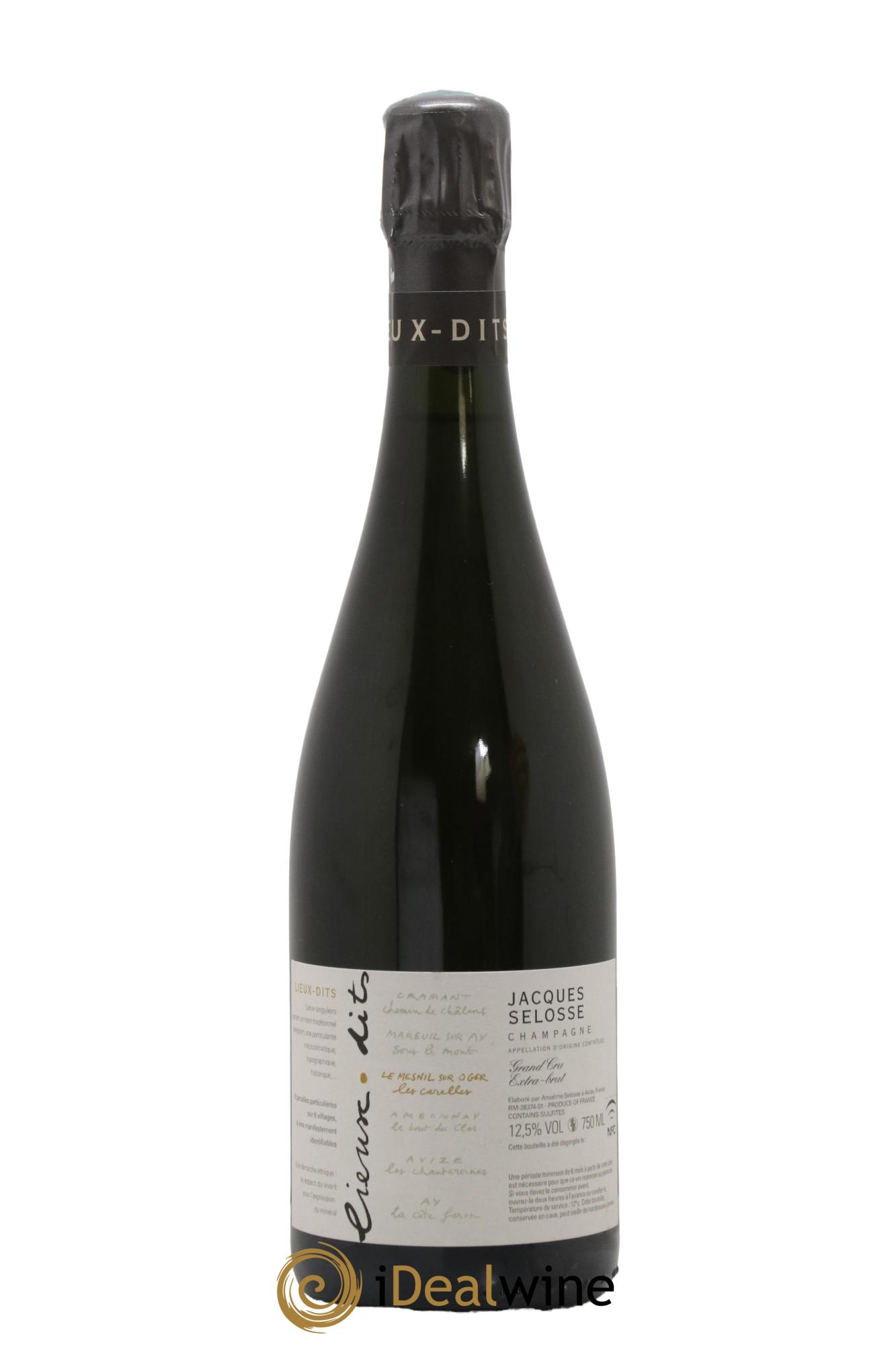 Les Carelles Blanc de Blancs Jacques Selosse - Lot de 1 bouteille - 0