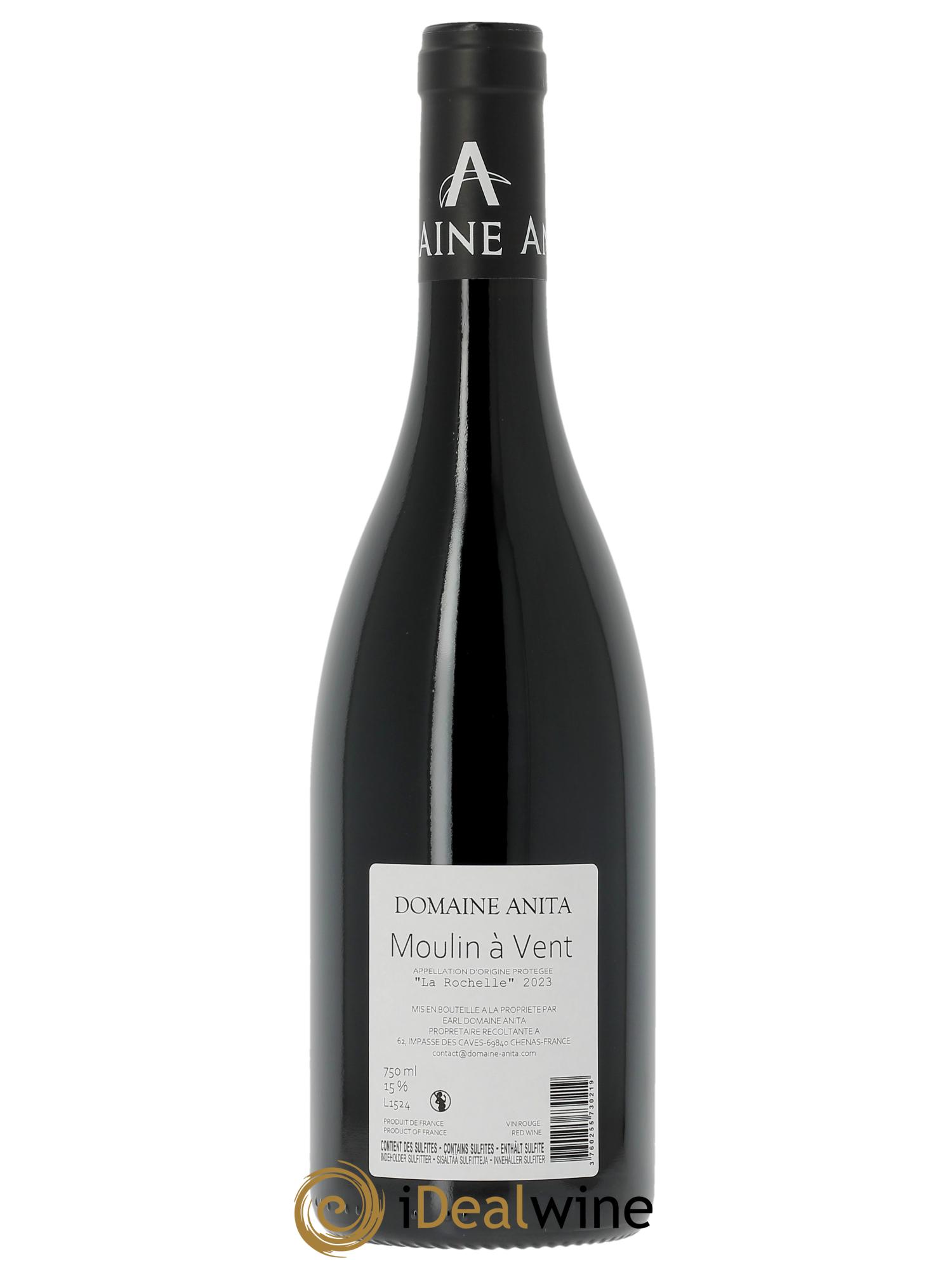 Moulin à Vent La Rochelle Domaine Anita 2023 - Lotto di 1 bottiglia - 1