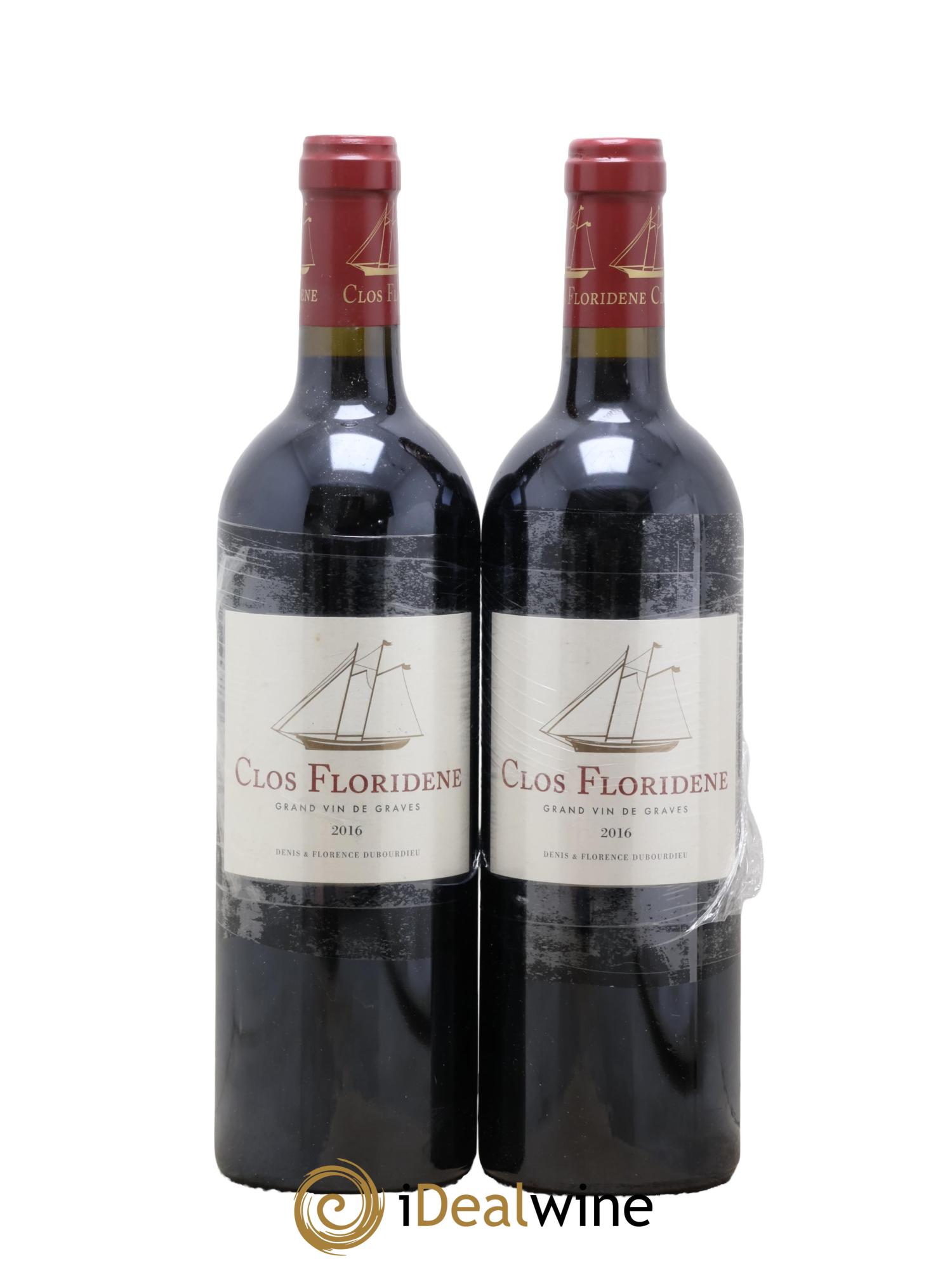 Clos Floridène 2016 - Lot de 2 bouteilles - 0
