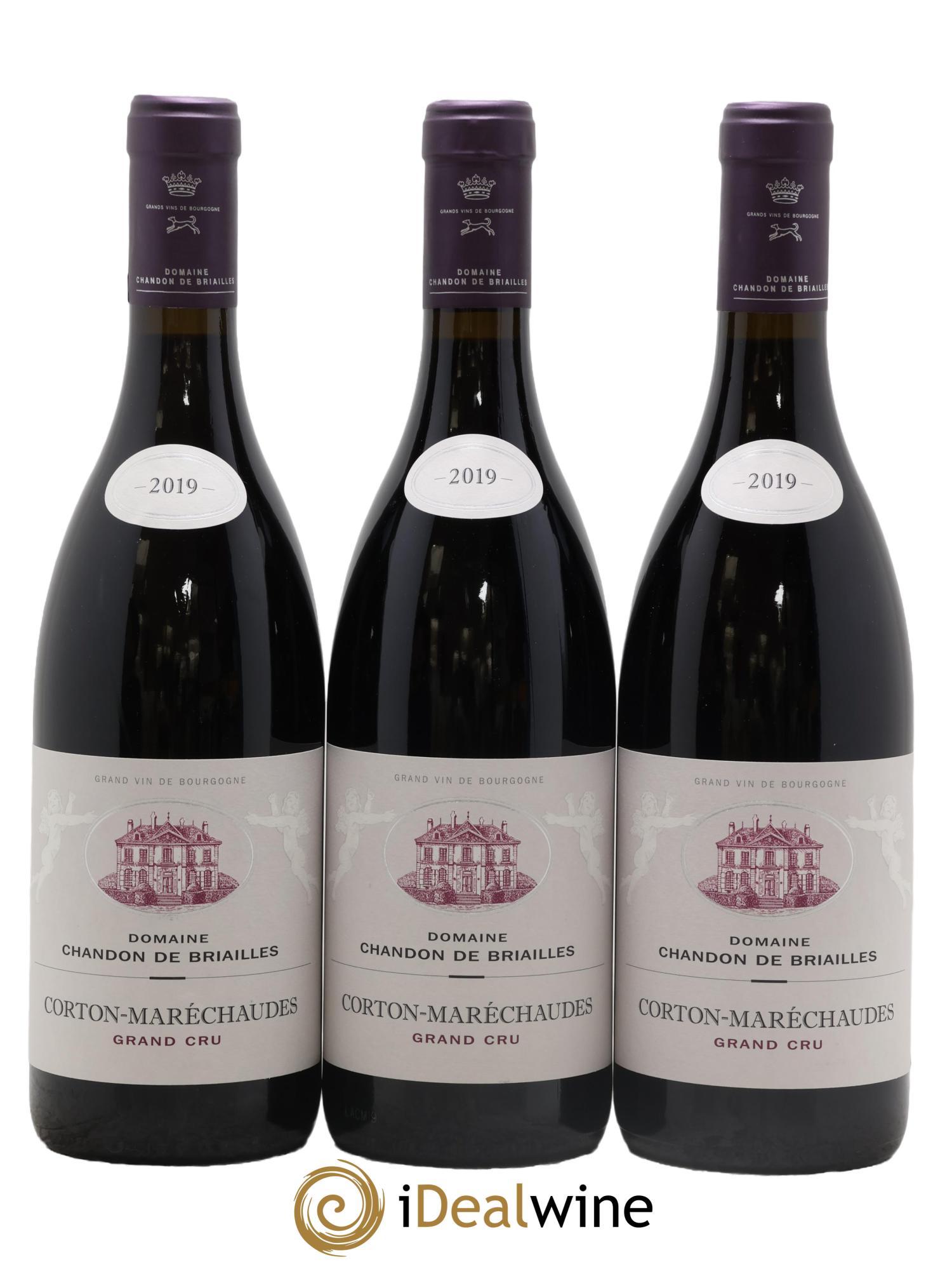 Corton Grand Cru Les Maréchaudes Chandon de Briailles 2019 - Lotto di 6 bottiglie - 2