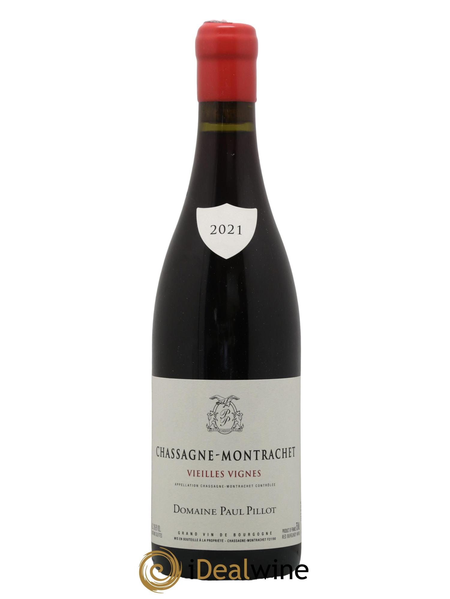 Chassagne-Montrachet Vieilles Vignes Paul Pillot (Domaine) 2021 - Lot de 1 bouteille - 0