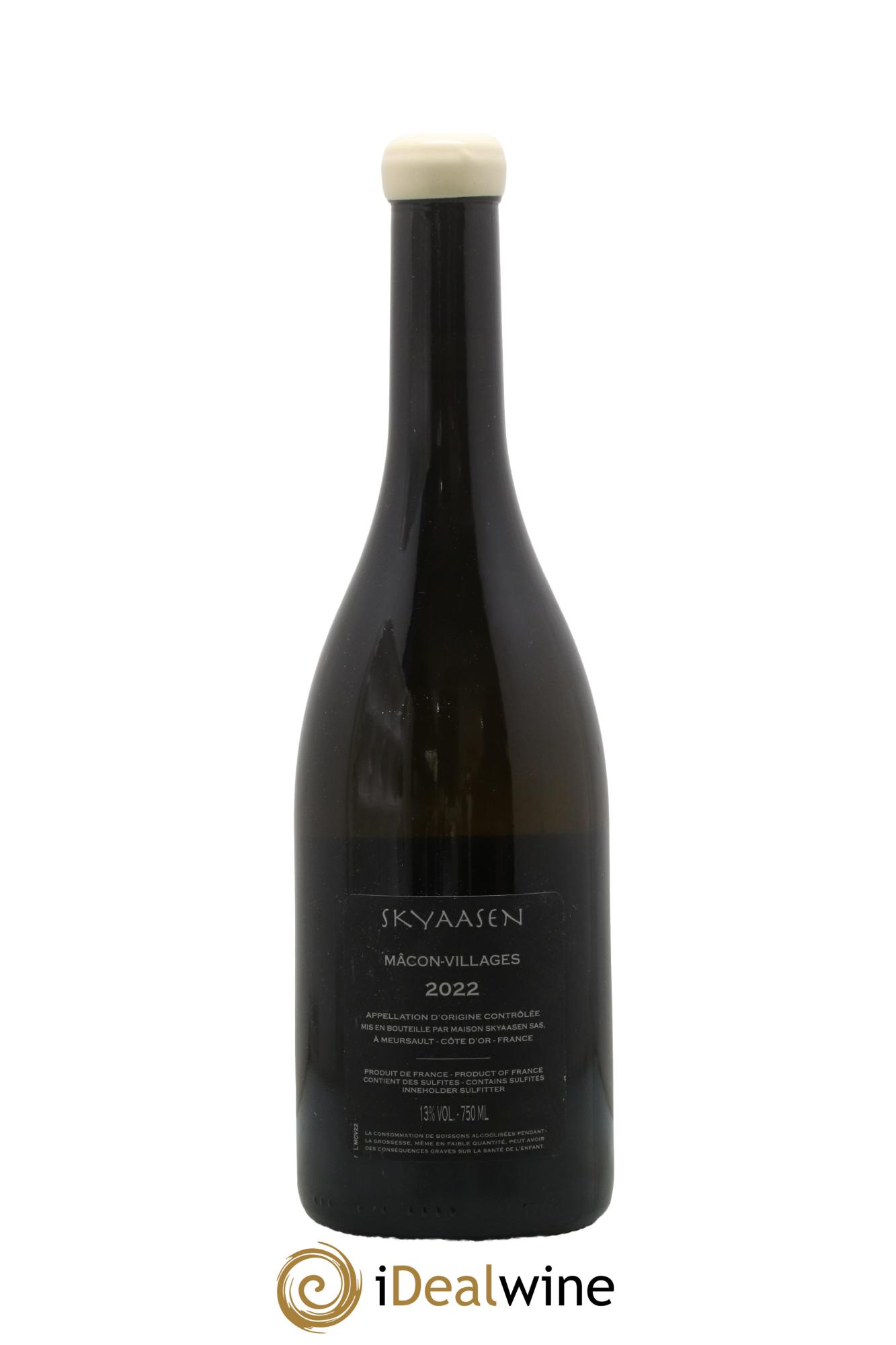 Mâcon-Villages Maison Skyaasen 2022 - Lot de 1 bouteille - 1