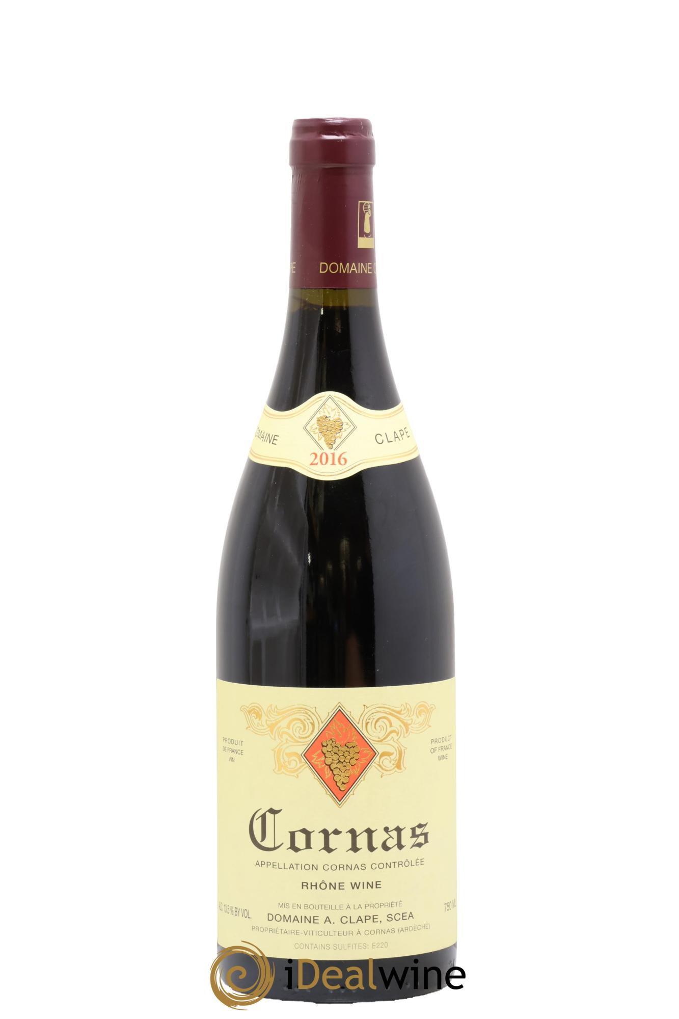 Cornas Auguste Clape 2016 - Lot de 1 bouteille - 0