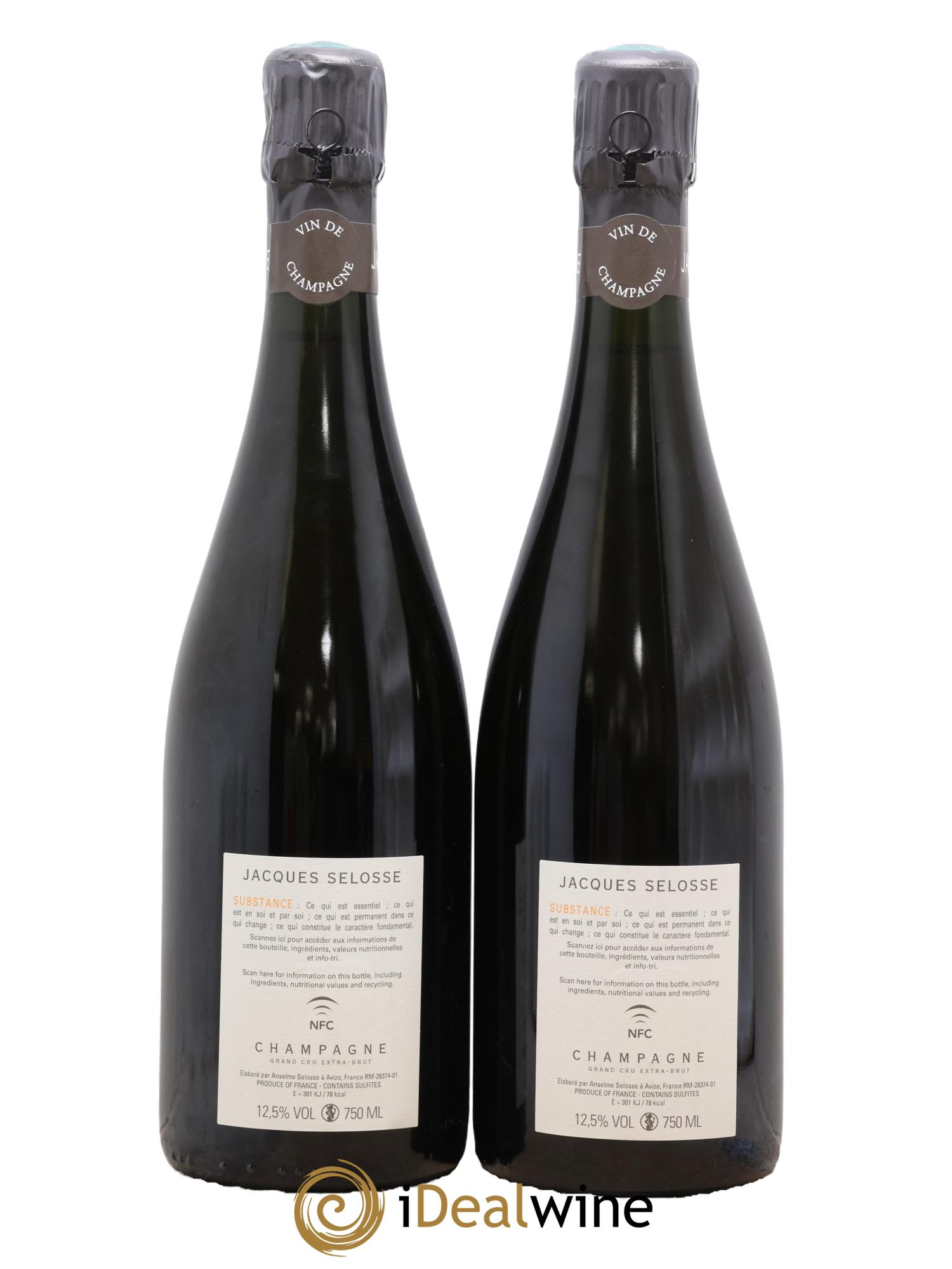 Substance Jacques Selosse - Lot of 2 bottles - 1