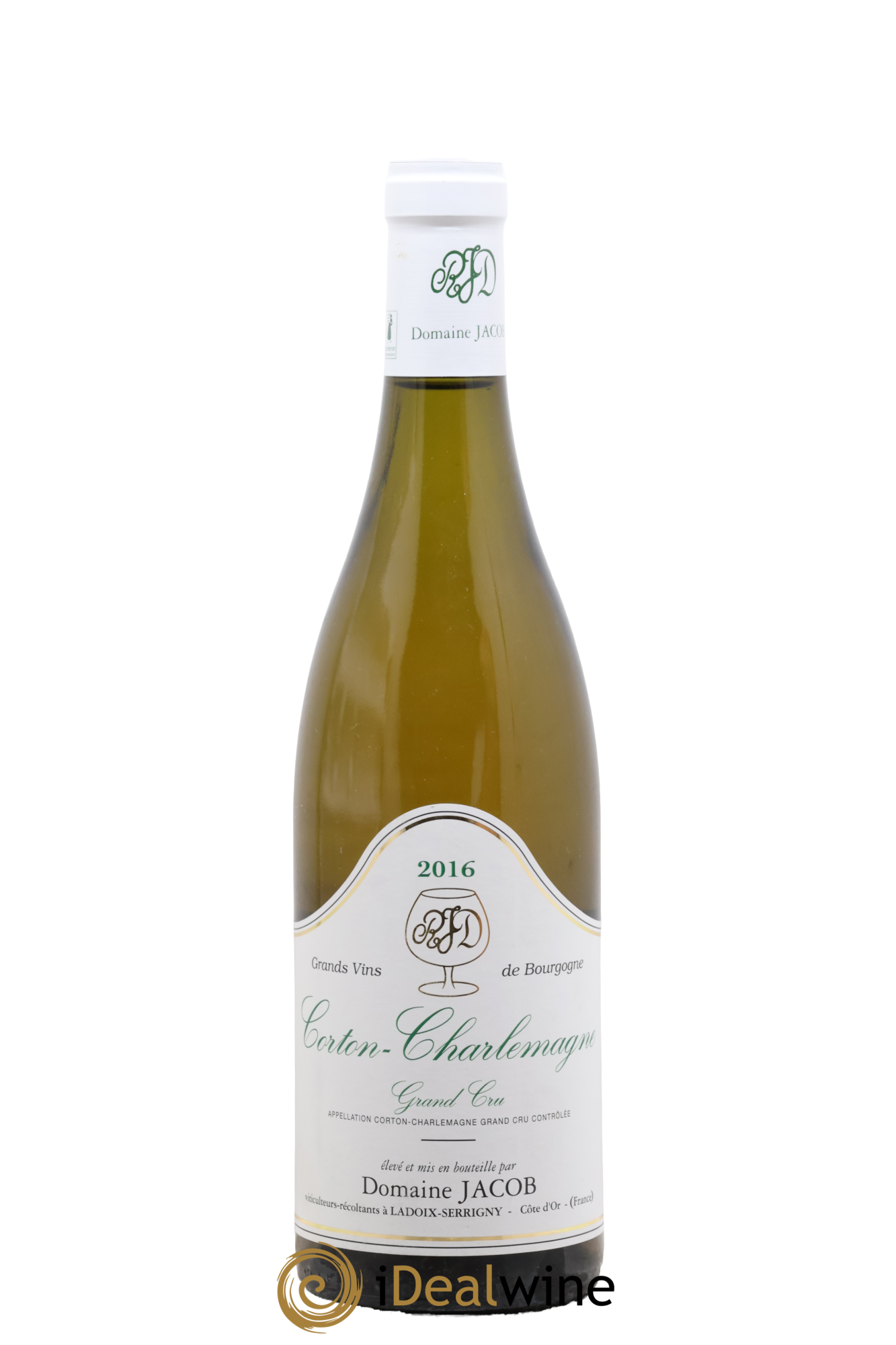 Corton-Charlemagne Grand Cru Jacob (Domaine) 2016 - Lot de 1 bouteille - 0