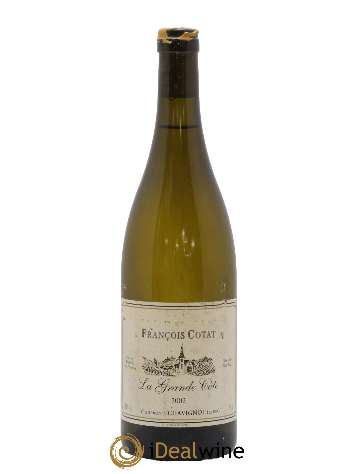 Sancerre La Grande Côte François Cotat 2002 - Lot de 1 bouteille - 0