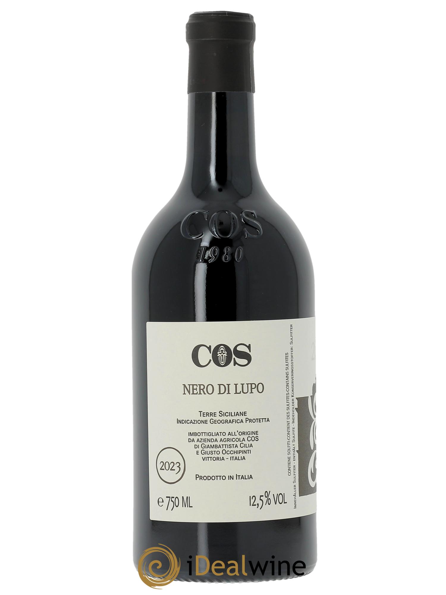 Terre Siciliane IGT Azienda Agricola Cos Nero di Lupo  2023 - Posten von 1 Flasche - 1