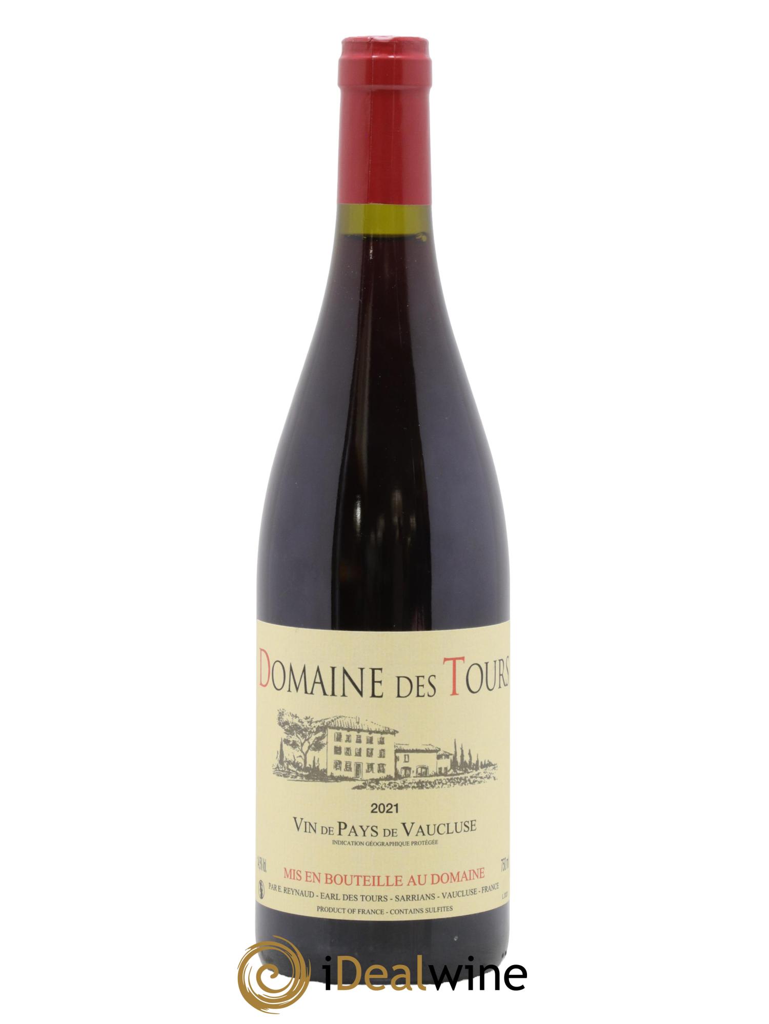 Vaucluse (Vin de Pays de Vaucluse) Domaine des Tours Emmanuel Reynaud 2021 - Posten von 1 Flasche - 0