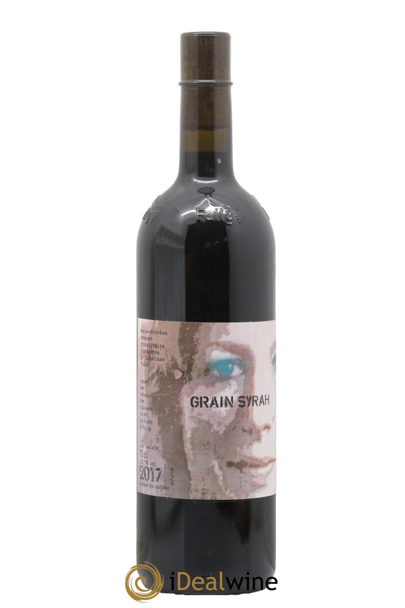 Valais Grain Syrah Marie-Thérèse Chappaz - Domaine Des Claives 2017 - Lot de 1 bouteille - 0