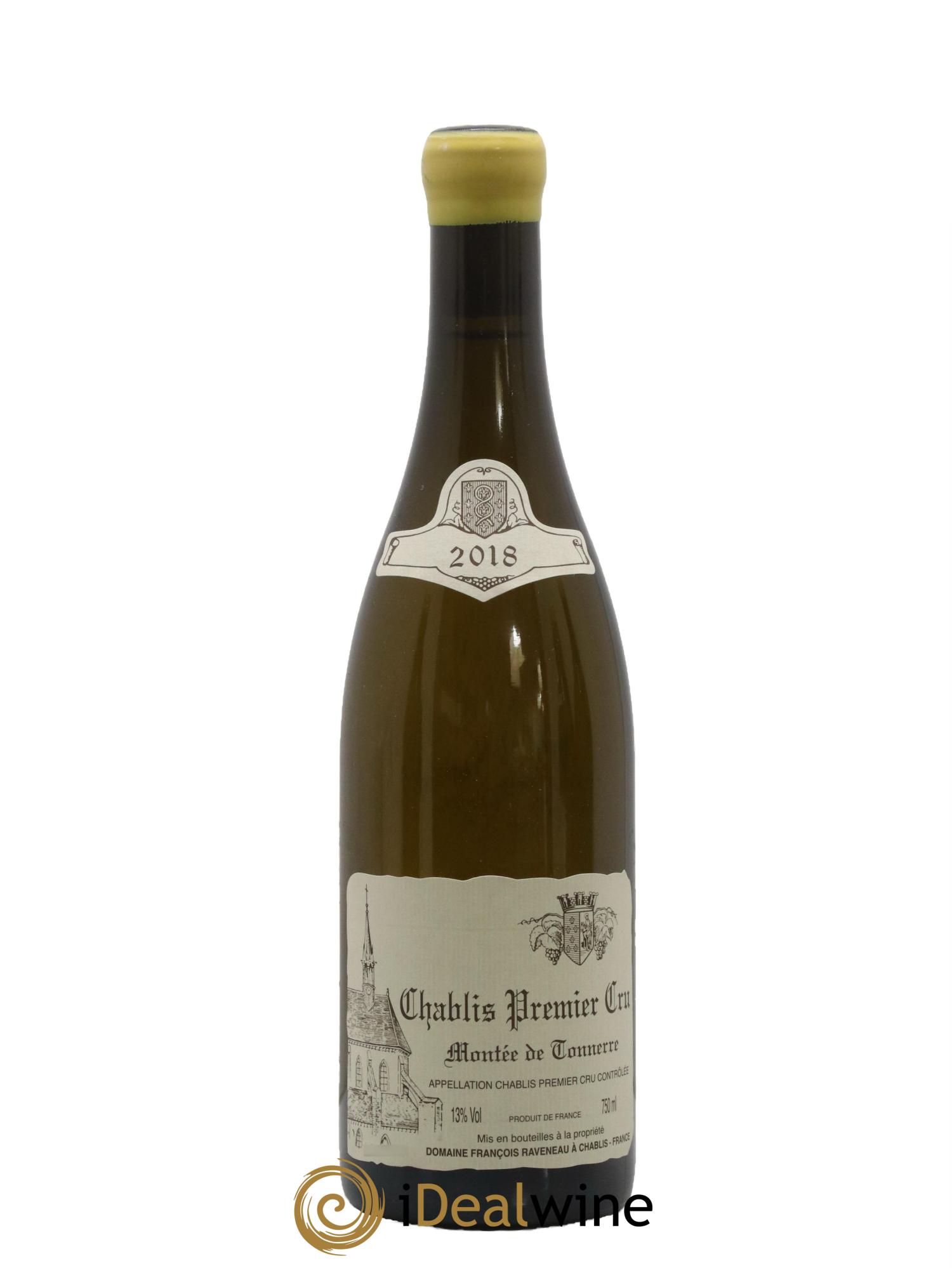 Chablis 1er Cru Montée de Tonnerre Raveneau (Domaine) 2018 - Lot de 1 bouteille - 0