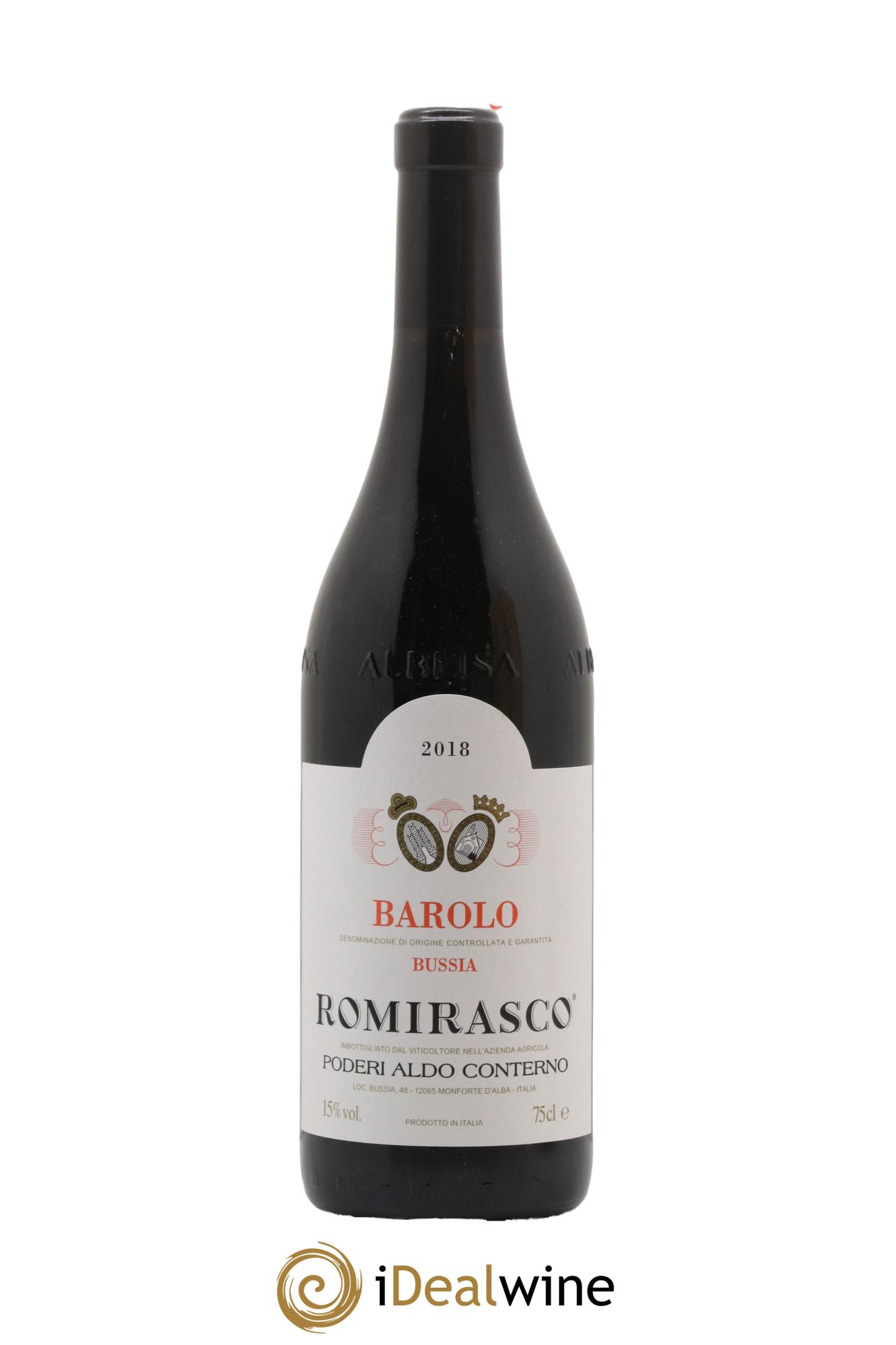 Barolo DOCG Bussia Romirasco Aldo Conterno 2018 - Lot de 1 bouteille - 0