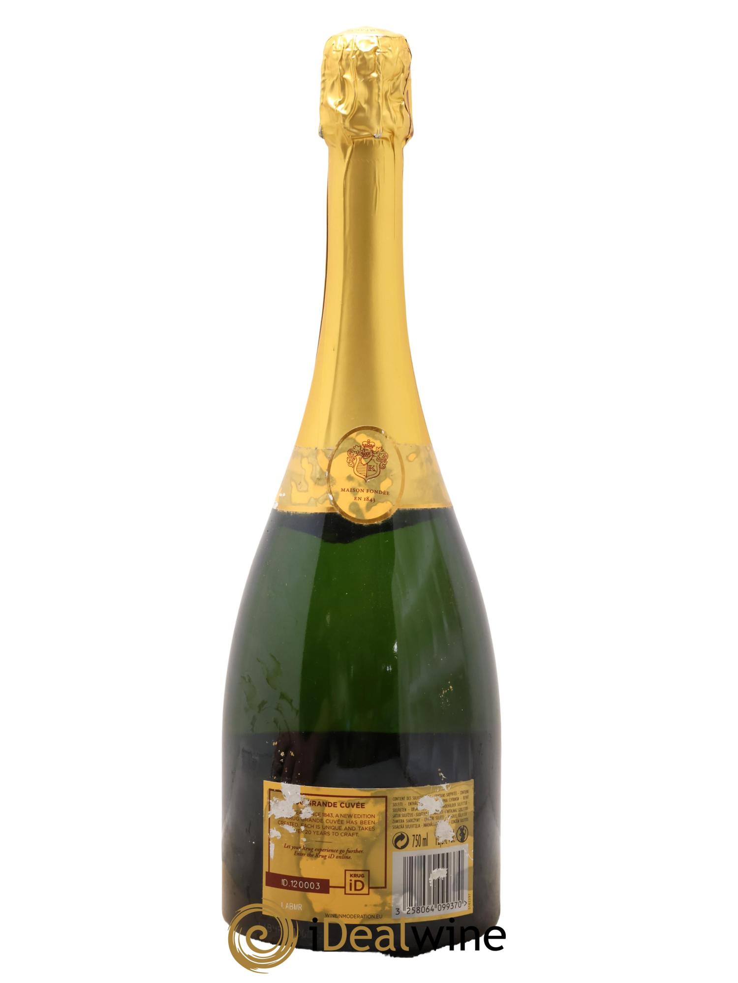 Grande Cuvée - 169ème édition Krug - Lotto di 1 bottiglia - 1