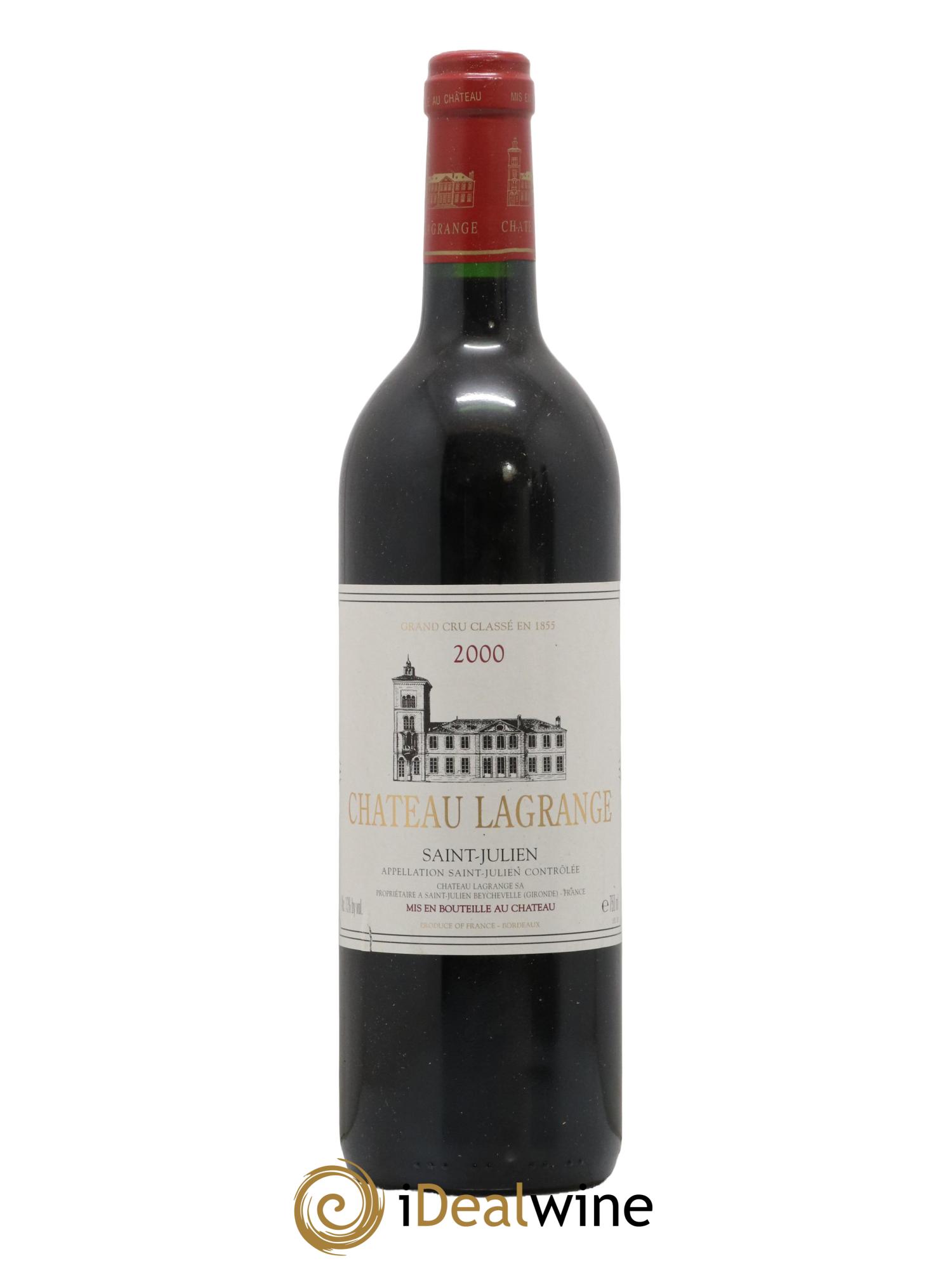 Château Lagrange 3ème Grand Cru Classé 2000 - Lot de 1 bouteille - 0