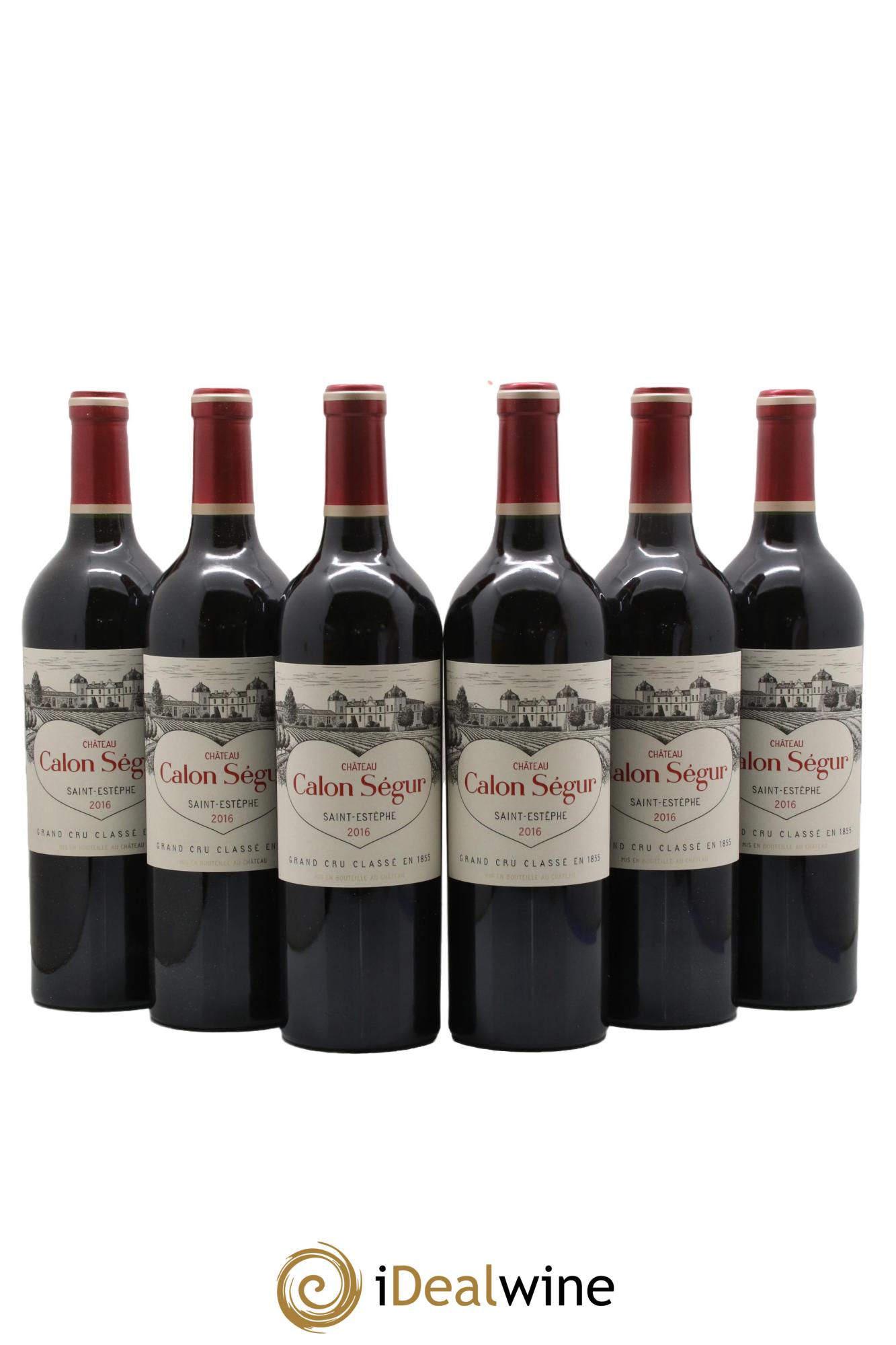 Château Calon Ségur 3ème Grand Cru Classé 2016 - Lot of 6 bottles - 0