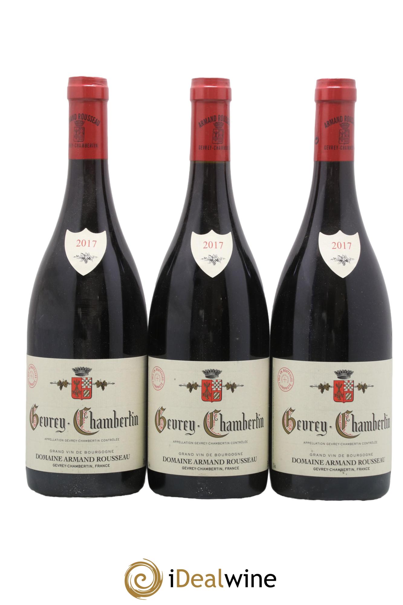 Gevrey-Chambertin Armand Rousseau (Domaine) 2017 - Lotto di 3 bottiglie - 0