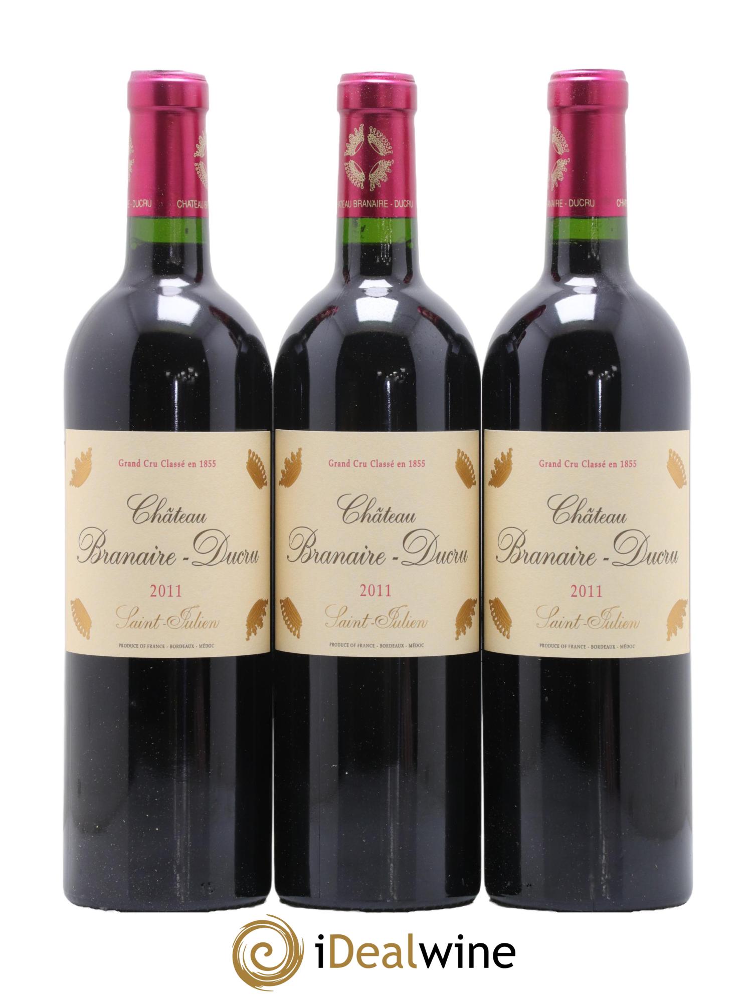 Château Branaire Ducru 4ème Grand Cru Classé 2011 - Posten von 12 Flaschen - 2