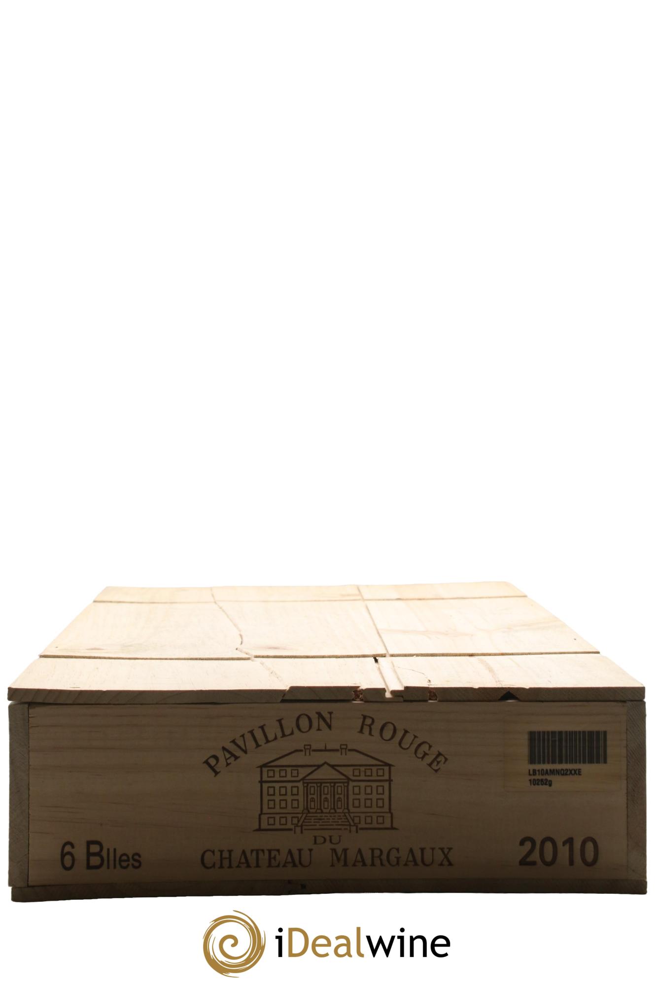 Pavillon Rouge du Château Margaux Second Vin 2010 - Lot de 6 bouteilles - 5