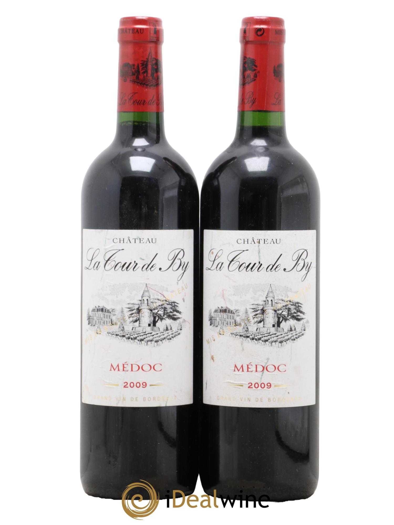 Château La Tour de By Cru Bourgeois 2009 - Lot de 2 bouteilles - 0
