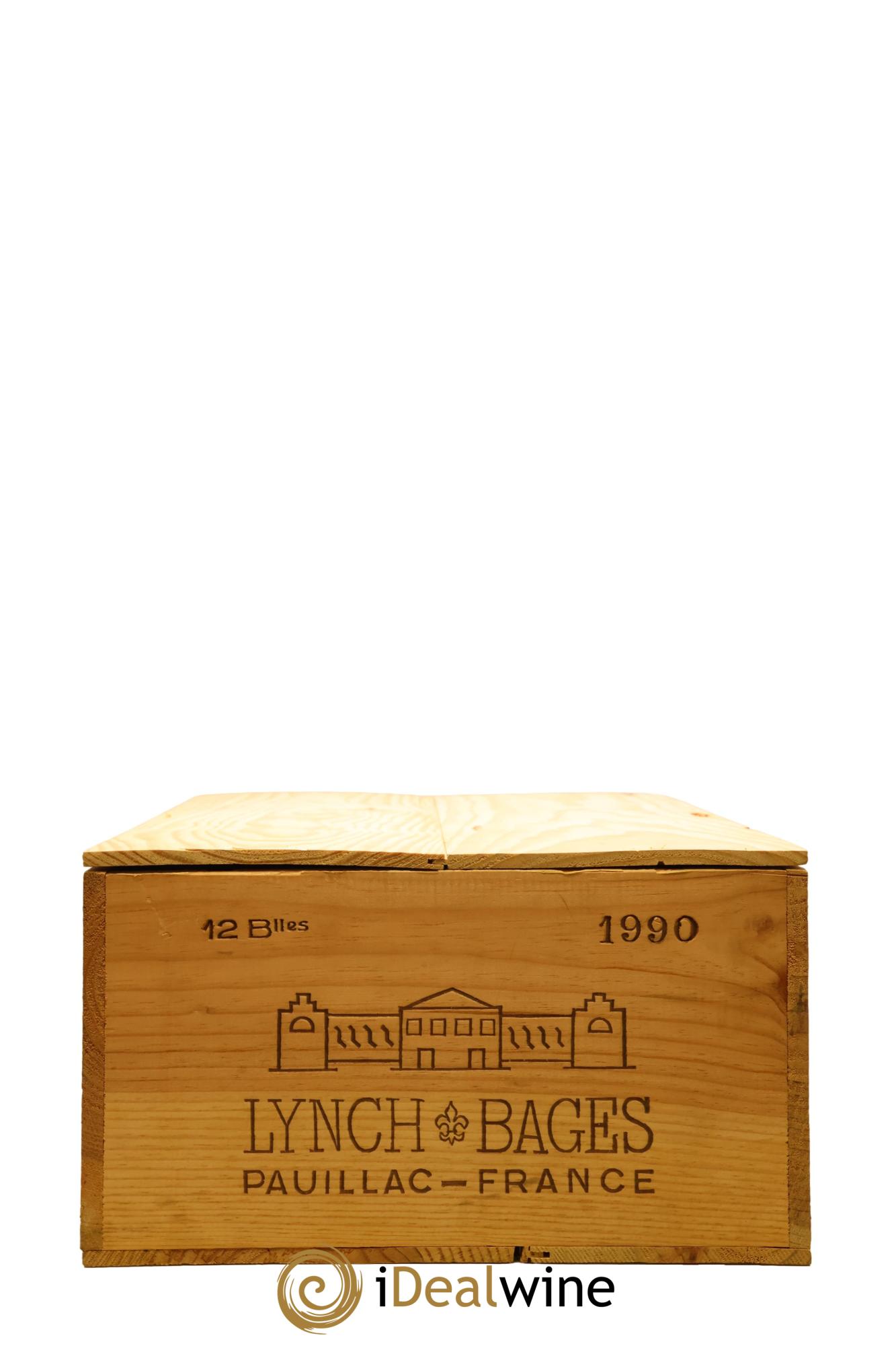 Château Lynch Bages 5ème Grand Cru Classé 1990 - Lot of 12 bottles - 9