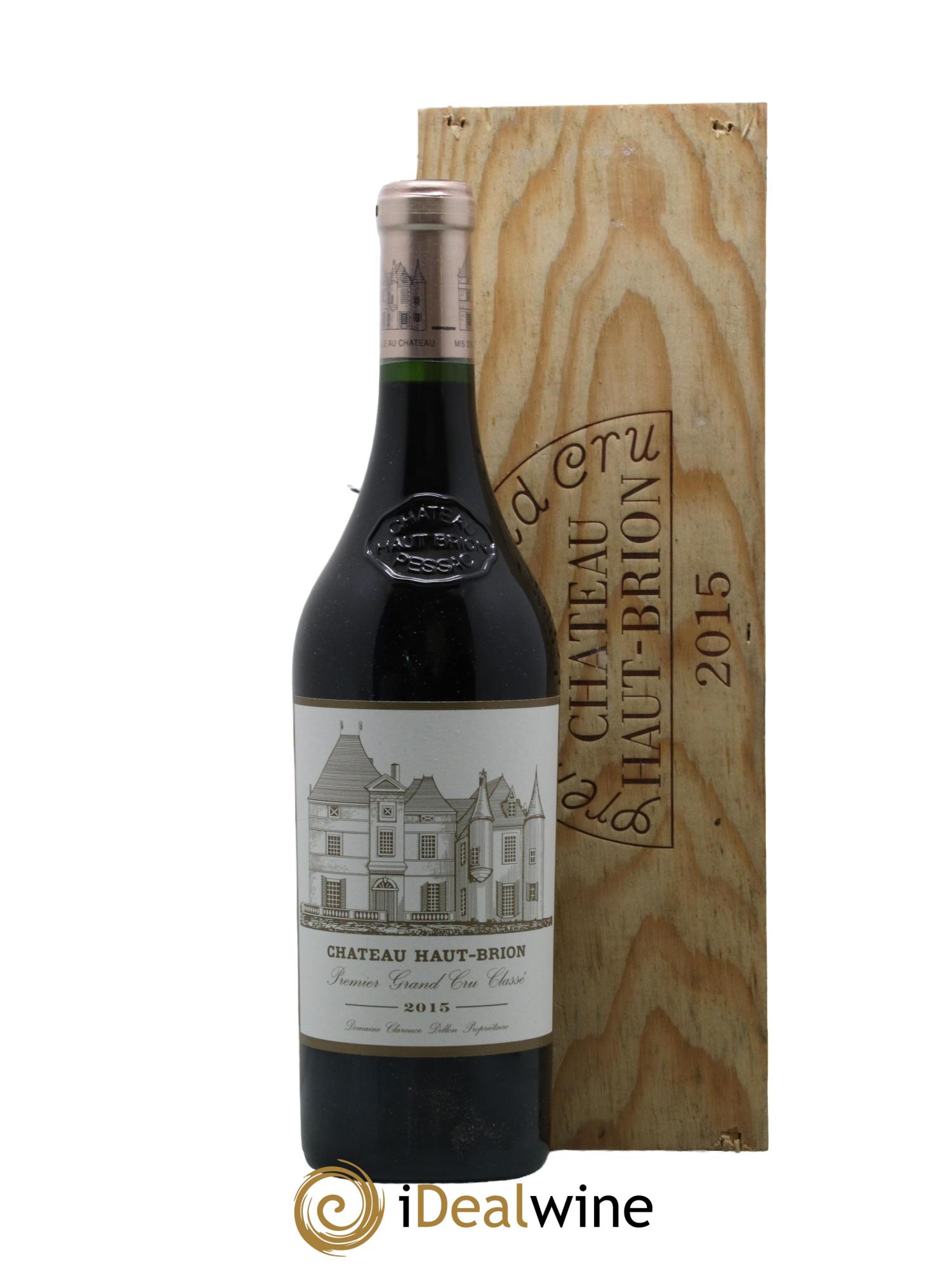 Château Haut Brion 1er Grand Cru Classé 2015 - Lot de 1 bouteille - 0