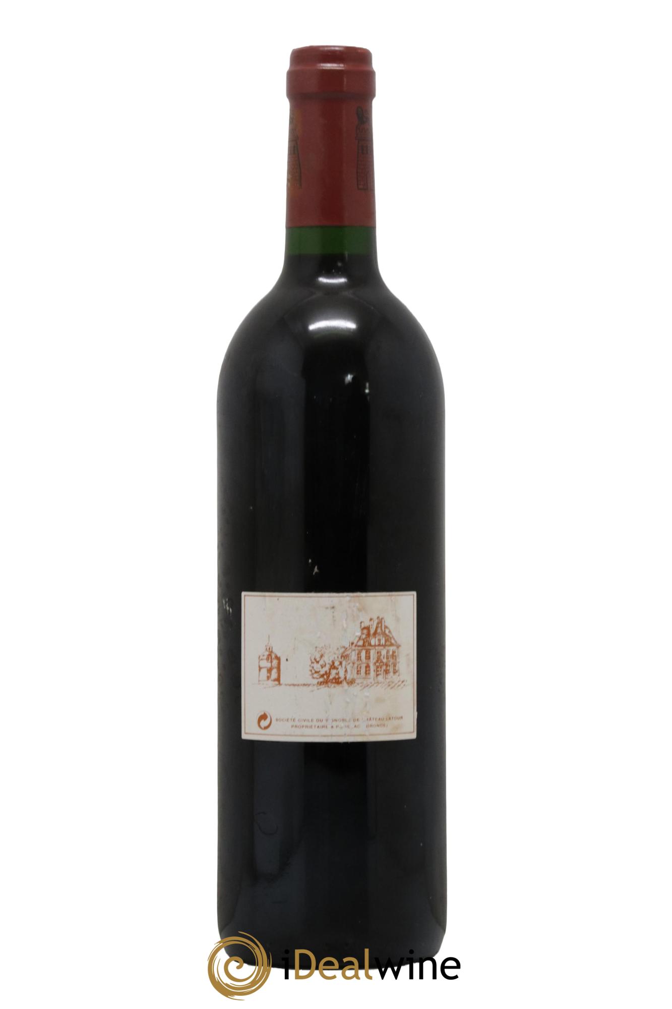Château Latour 1er Grand Cru Classé 1995 - Lot de 1 bouteille - 1
