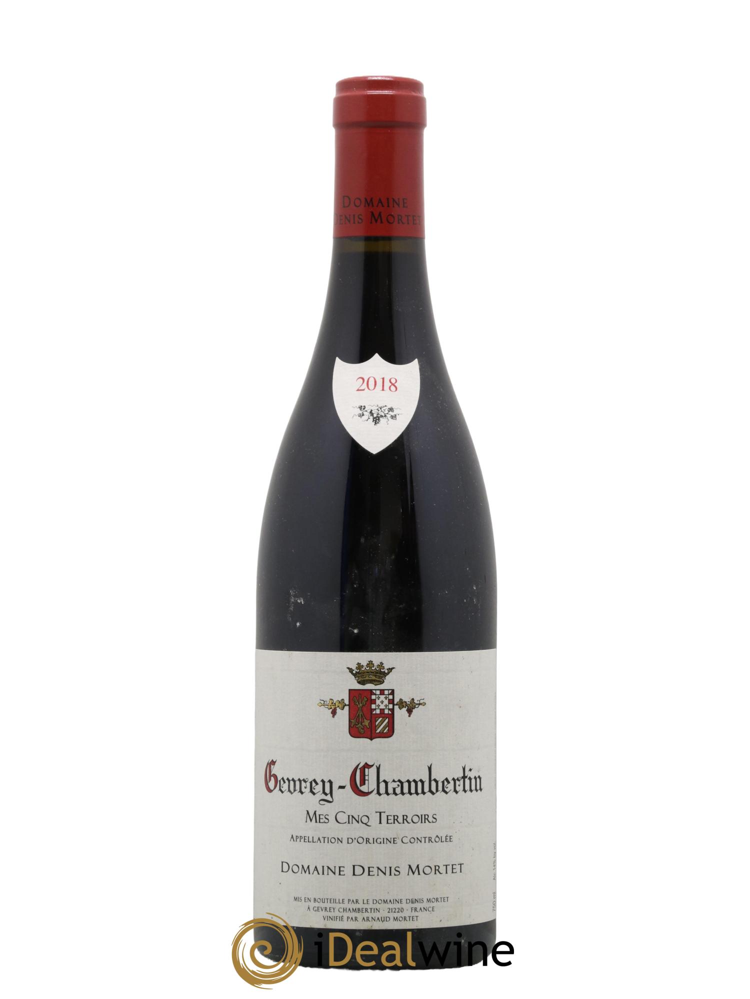 Gevrey-Chambertin Mes Cinq Terroirs Denis Mortet (Domaine) 2018 - Lot de 1 bouteille - 0