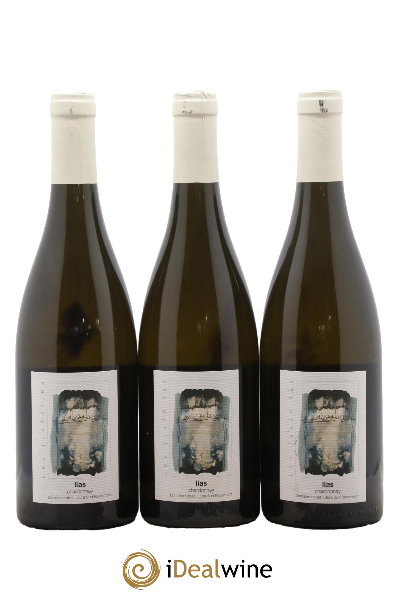 Côtes du Jura Chardonnay Lias Romain - Julien - Charline Labet 2022 - Posten von 3 Flaschen - 0