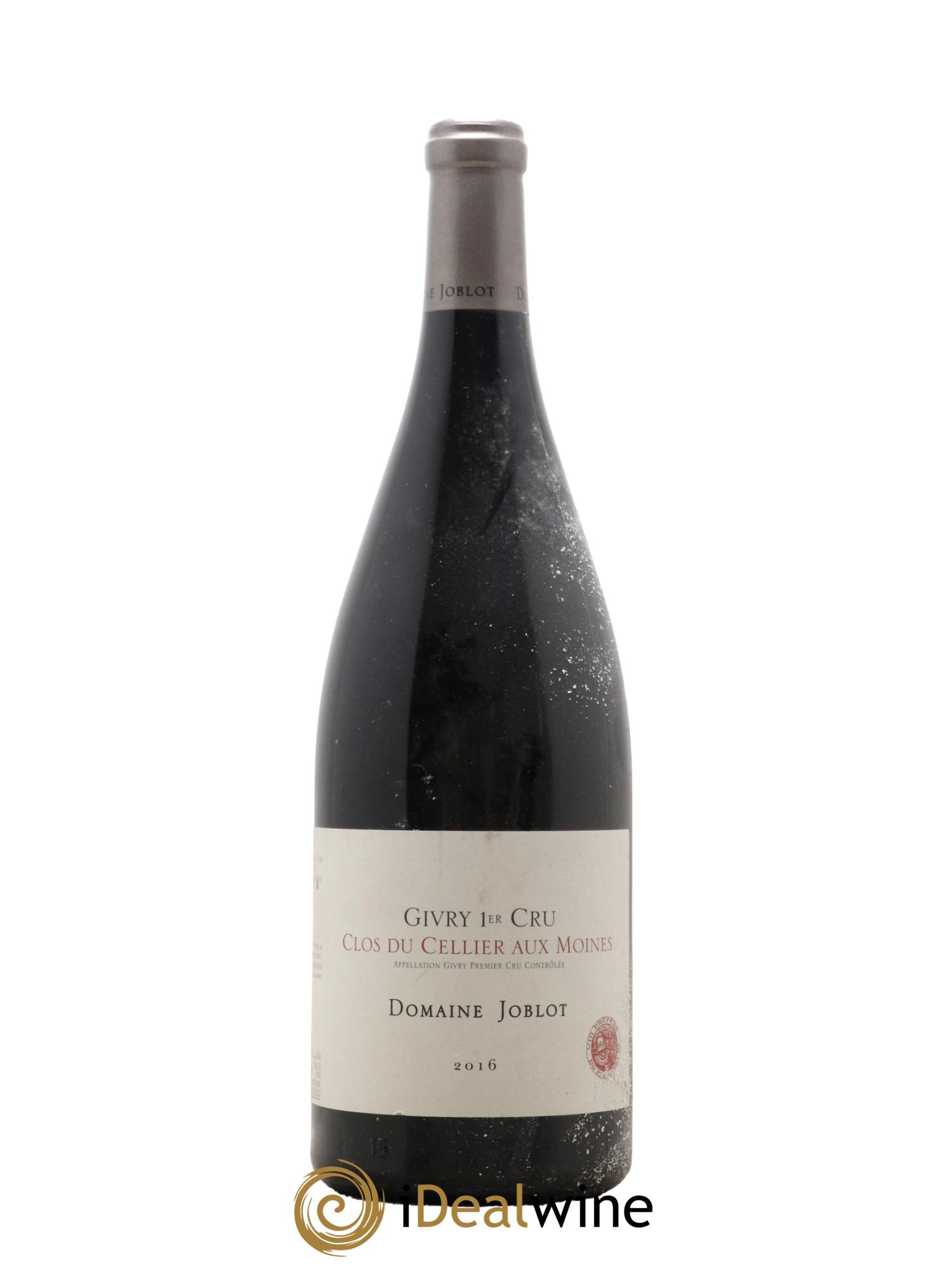 Givry 1er Cru Clos du Cellier aux Moines Joblot (Domaine) 2016 - Lot de 1 magnum - 0